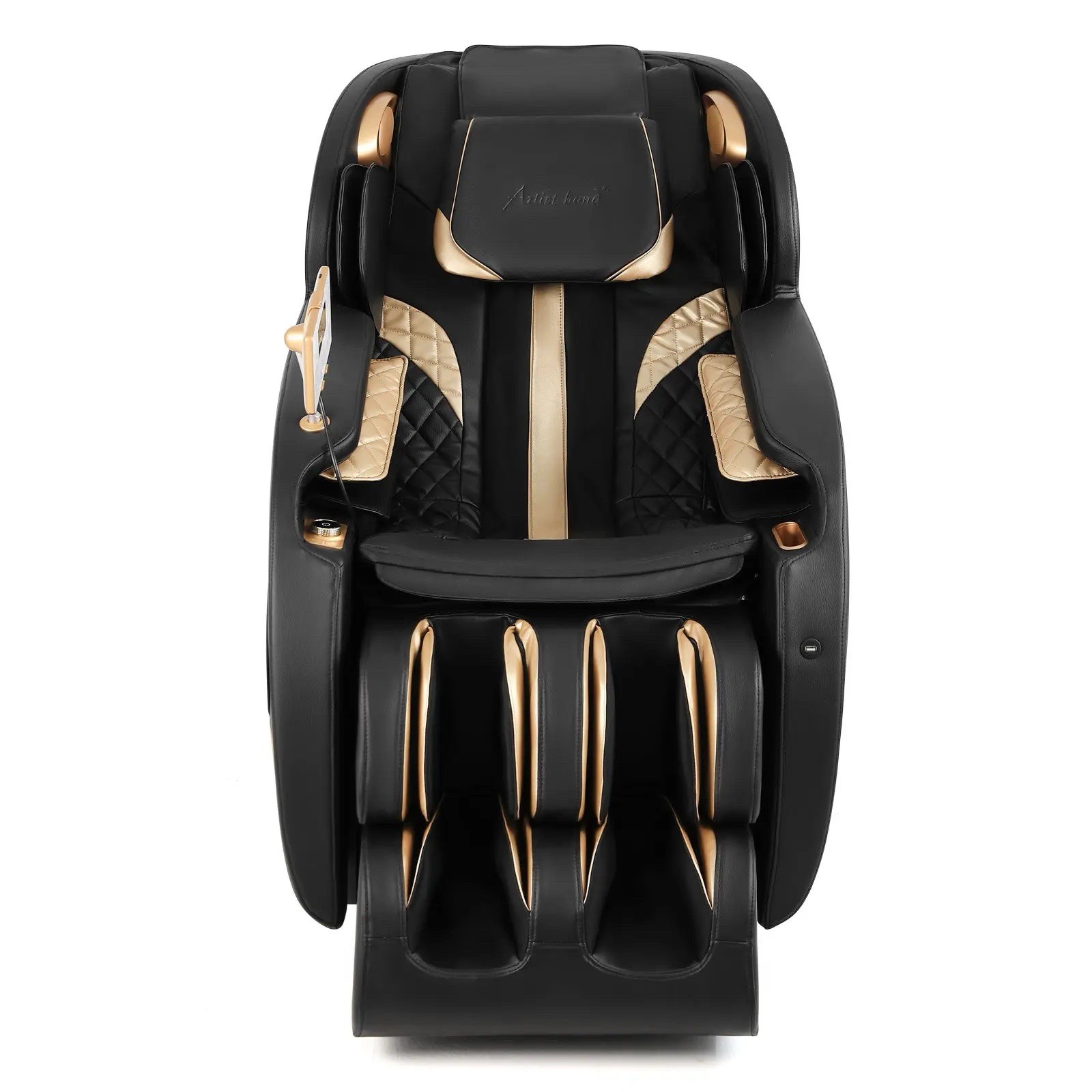Artist hand 12 Modes Knee Heating Massage Chair Black/Gold Artist hand 12 Modes Knee Heating Massage Chair Black/Gold