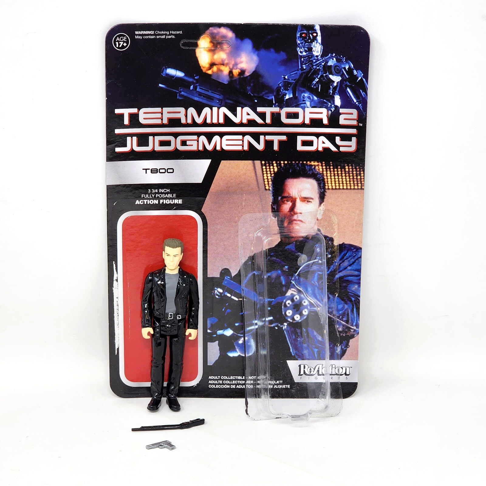 ReAction Terminator 2 Judgement Day T800 Action Figure Loose Complete 2015 Funko