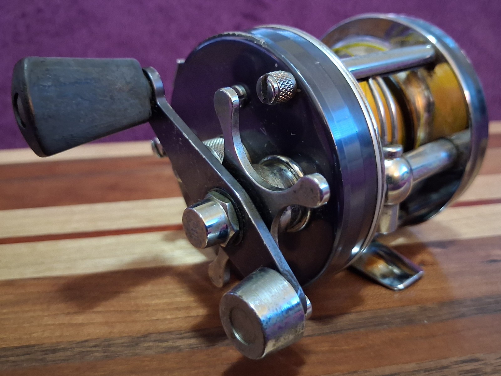 ABU Ambassadeur 5500C Fishing Reel Vintage Gray Nice - Sweden