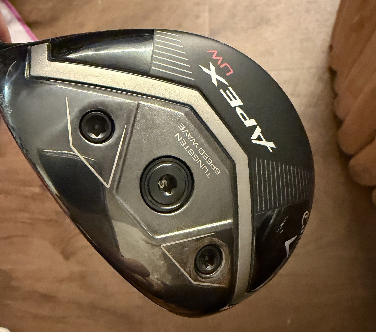 Callaway 2026 APEX UW Utility Wood 17* RH W/Headcover Open box Xstiff Callaway 2026 APEX UW Utility Wood 17* RH W/Headcover Open box Xstiff