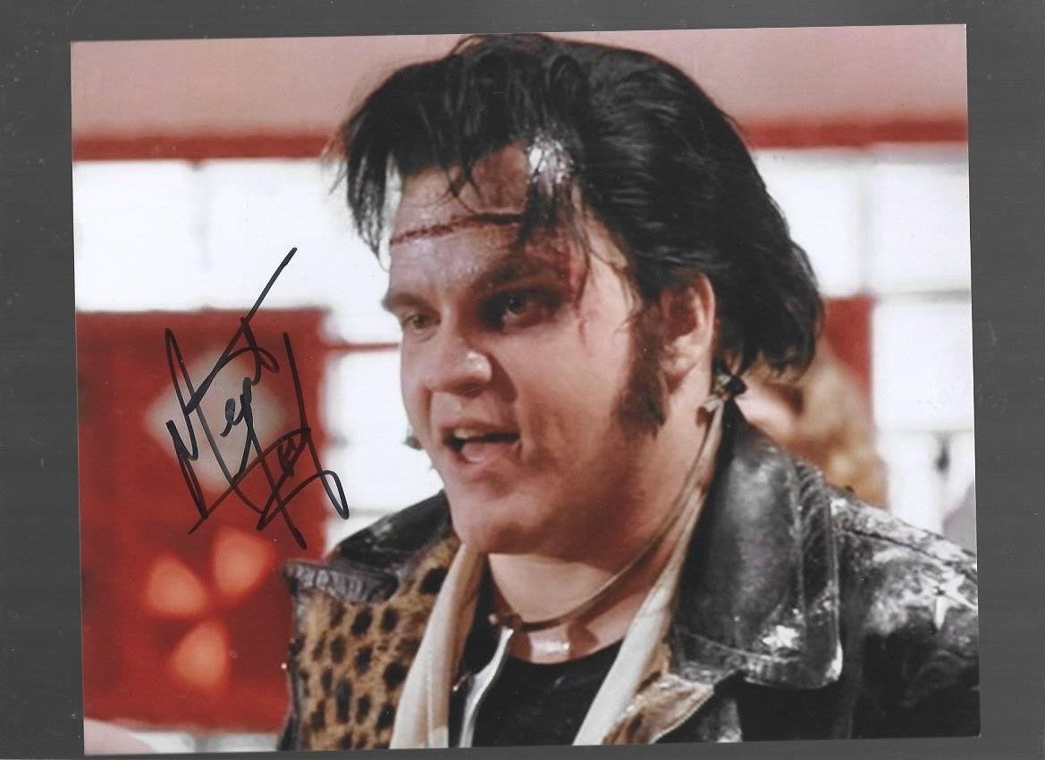 Original Hand Signed autographs of Meatloaf on 8 x 10 photo