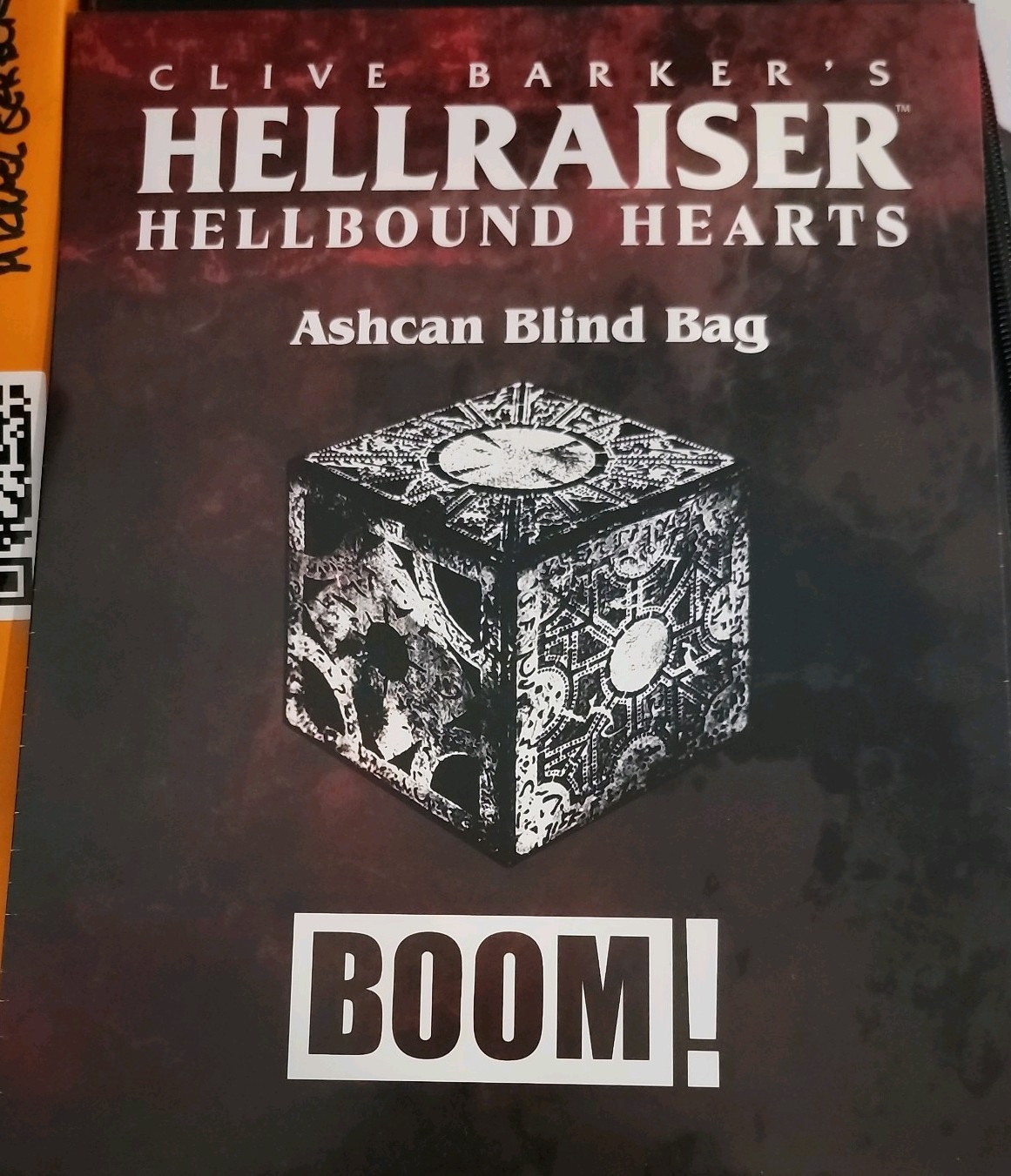 Clive Barker's Hellraiser 2026 NYCC BLIND BAG ASCHAN EXCLUSIVE VARIANT Clive Barker's Hellraiser 2026 NYCC BLIND BAG ASCHAN EXCLUSIVE VARIANT
