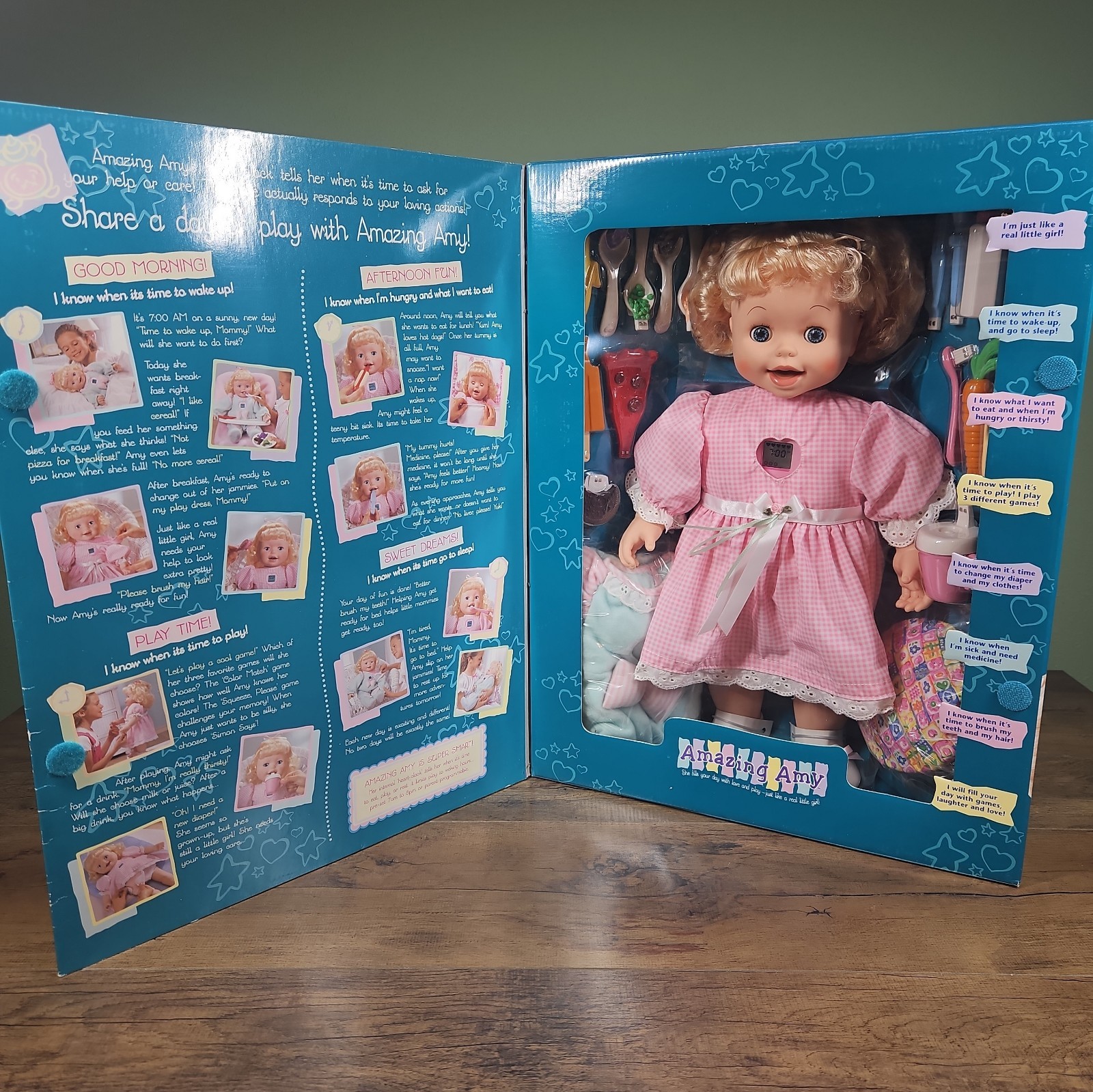 Vintage, 1990’s Amazing Amy Doll In Original Packaging. Never Opened.
