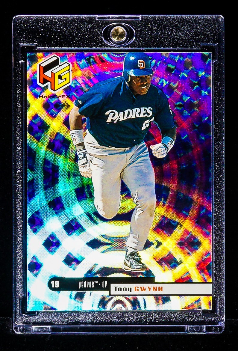 Tony Gwynn RARE KALEIDOSCOPE FOIL CARD San Diego Padres HALL OF FAME