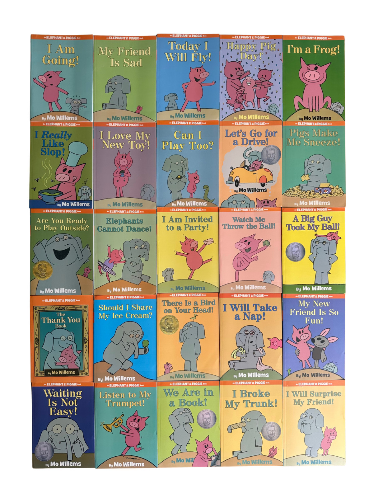 Elephant and Piggie Children’s Books Beginning Readers Learn to Read Lot 5
