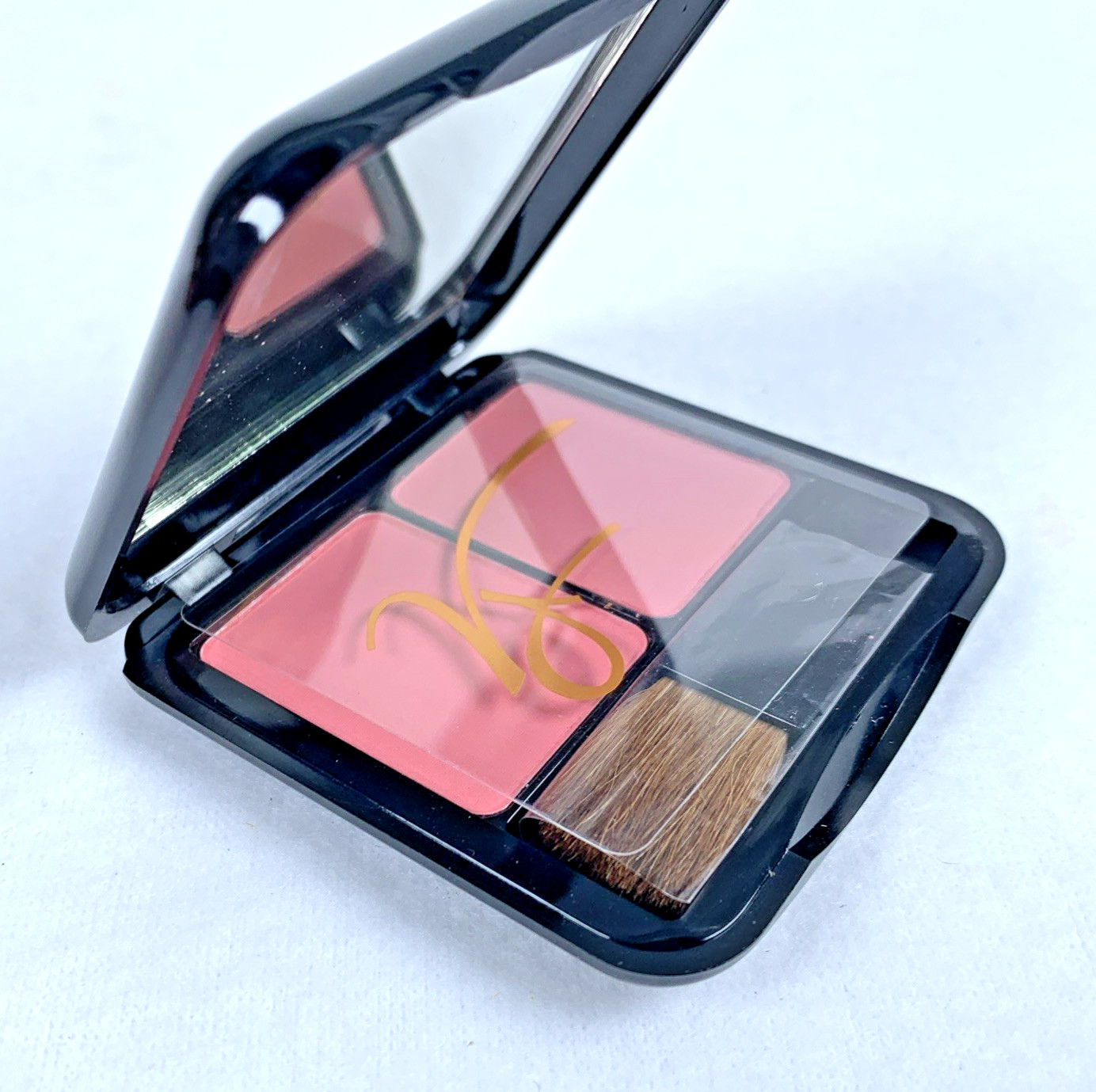 NIB VTG NOS 90s Victoria Jackson Cosmetics NOON Blush Pink Duo Mirror Compact NIB VTG NOS 90s Victoria Jackson Cosmetics NOON Blush Pink Duo Mirror Compact