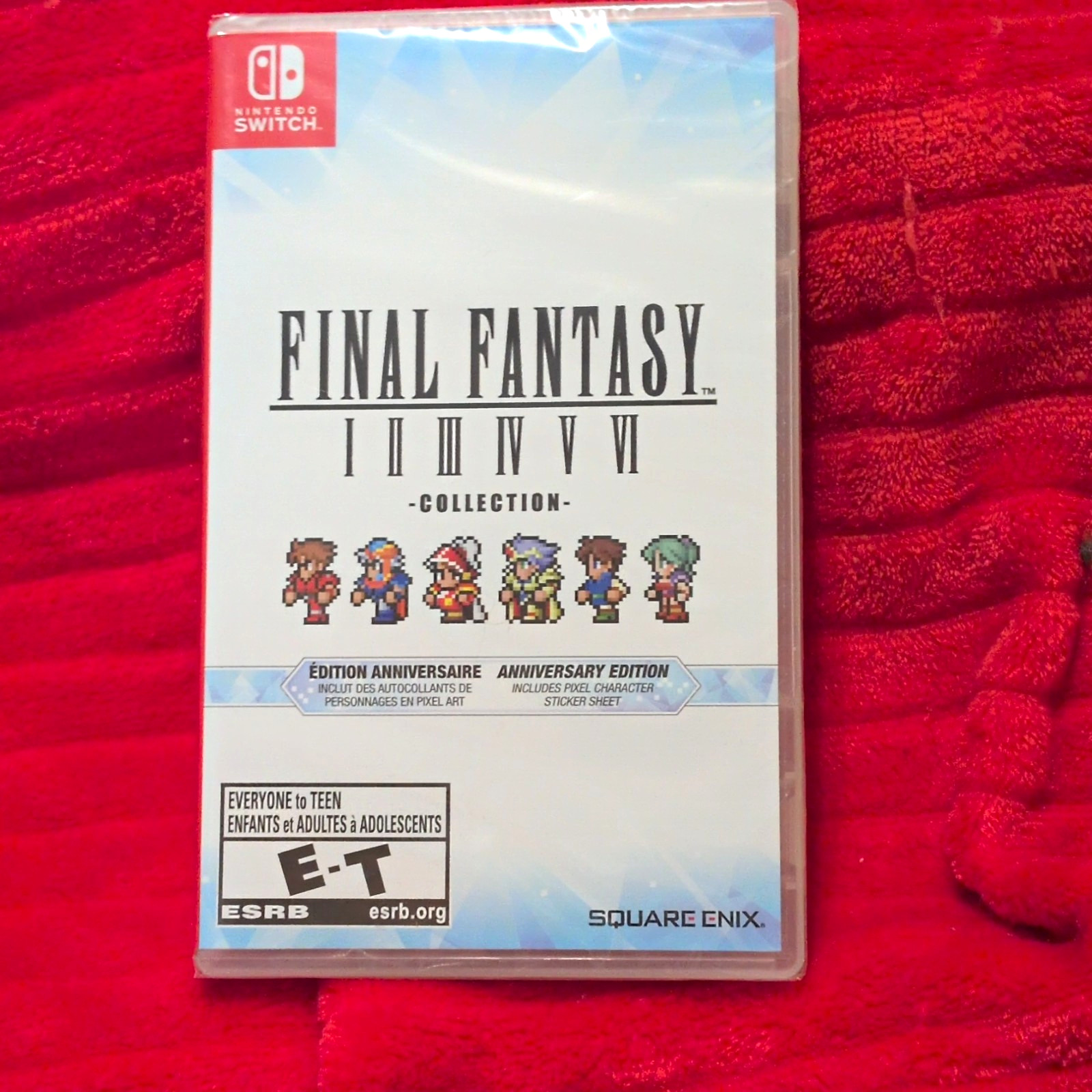 Square Enix Final Fantasy I-VI Collection Anniversary Edition Switch E10+ Square Enix Final Fantasy I-VI Collection Anniversary Edition Switch E10+