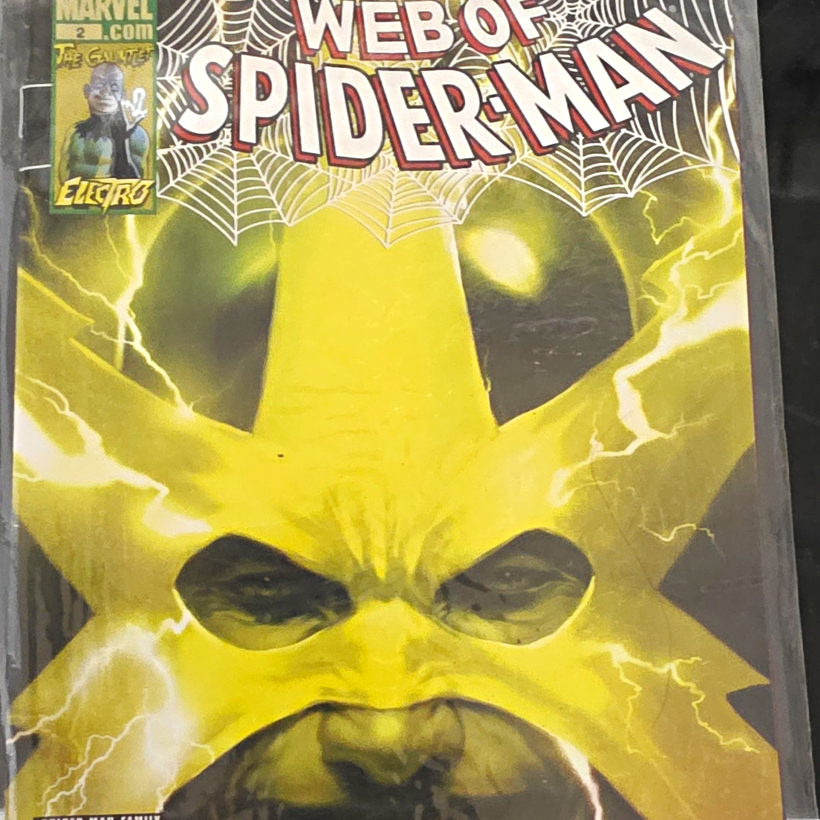 Marvel Comics Web of Spider-Man #2 Spider-Man Electro Captain America Wolverine