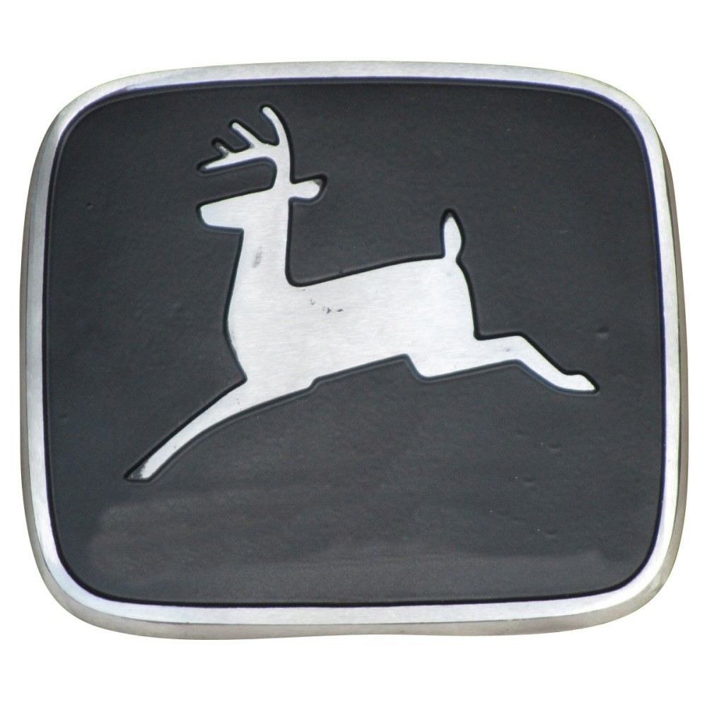 R67027 One New Metal Emblem Fits John Deere R59991, R55213,