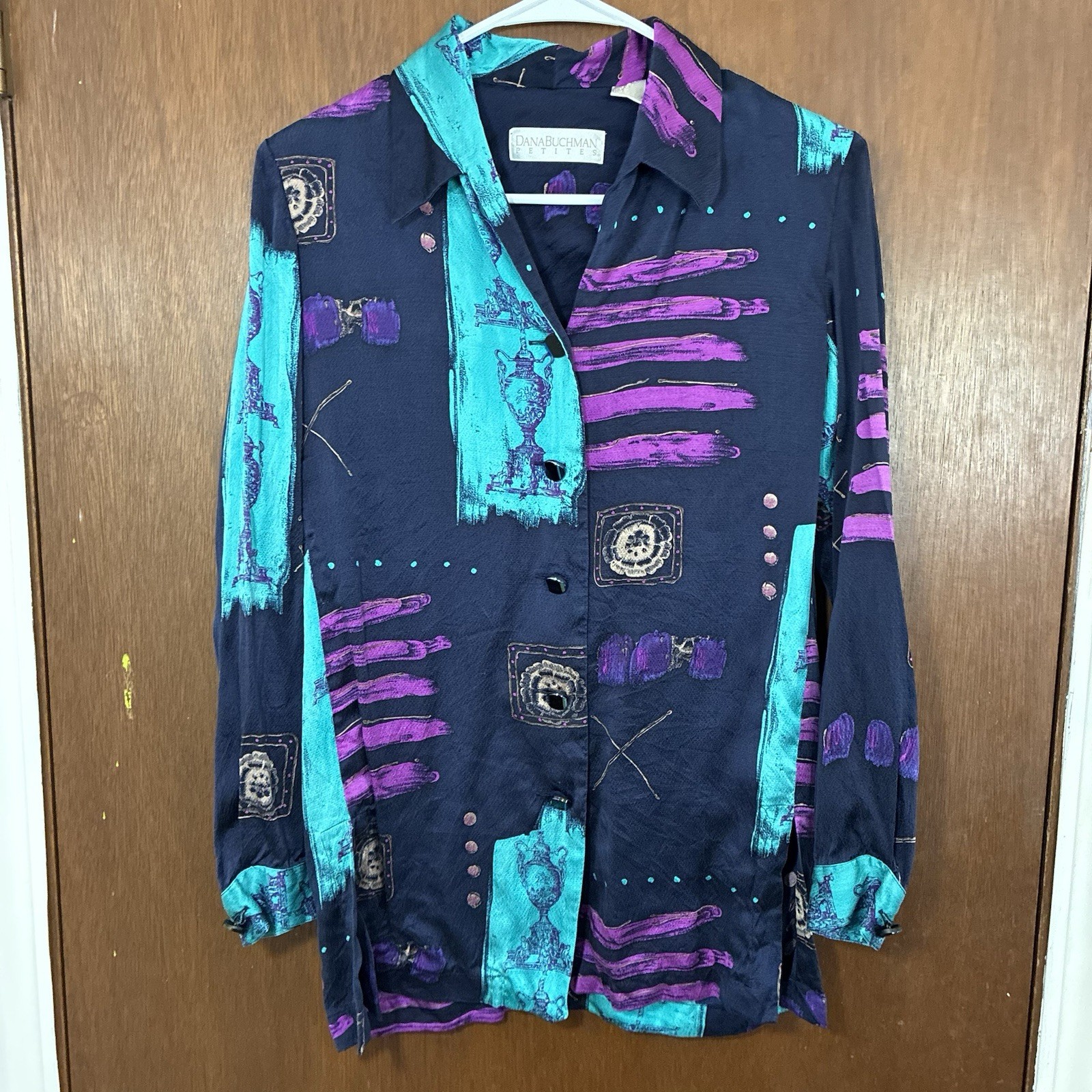 Vintage Dana Bushman Petite Blouse ￼
