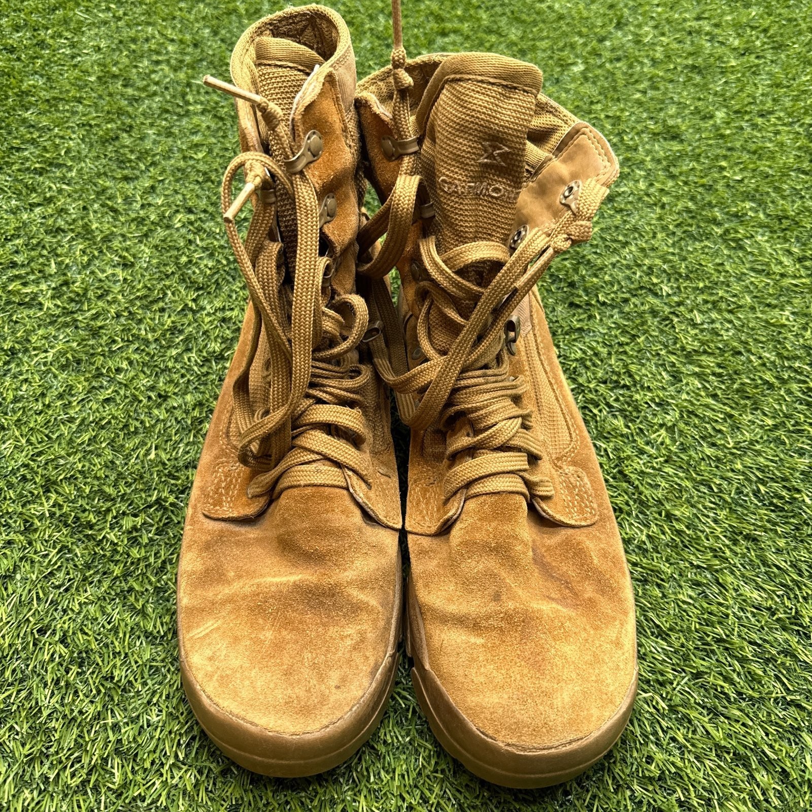 Garmont T8 Bifida Military Combat Boots Mens 10.5 R Coyote Tan Vibram Outsole