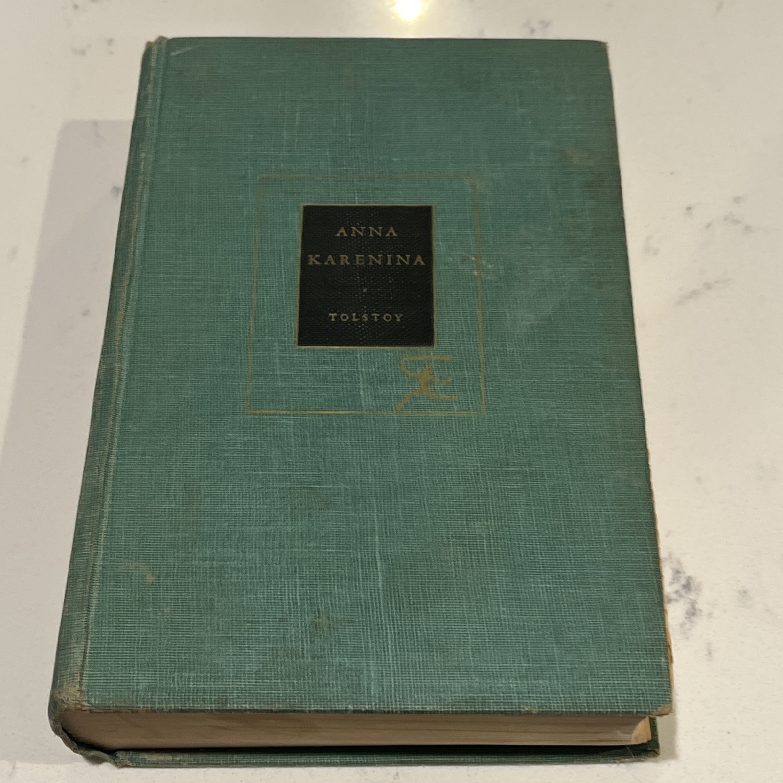 Anna Karenina by Leo Tolstoy The Modern Library 1950 Hardcover Vintage Good