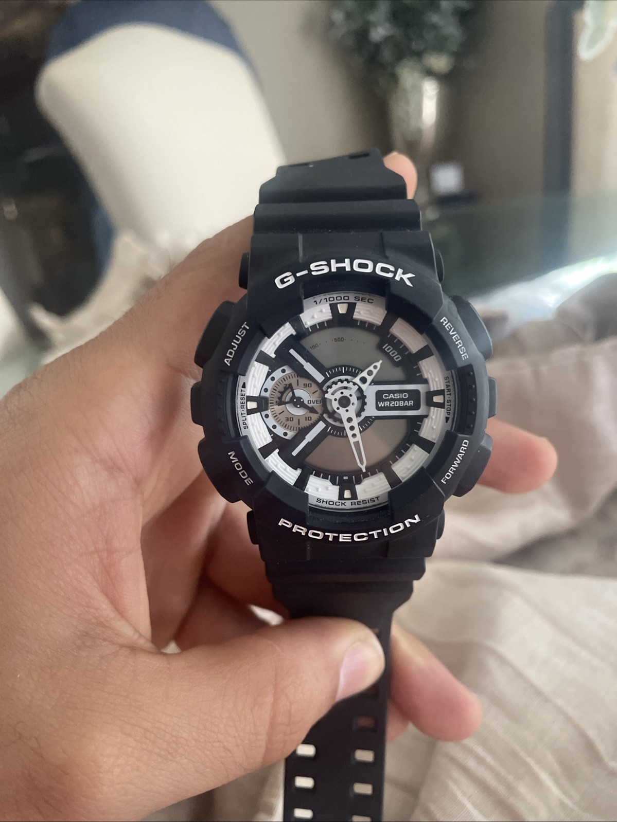 CASIO G-SHOCK 5146 GA-1110 Stainless Steel Round Water Resistant CASIO G-SHOCK 5146 GA-1110 Stainless Steel Round Water Resistant