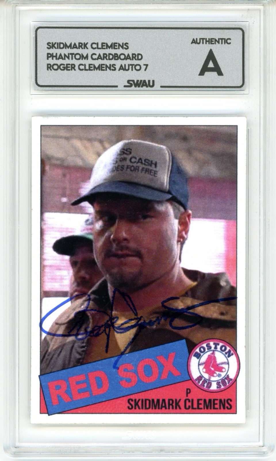 Roger Clemens Signed Slabbed Kingpin Custom Card Authentic Rare Auto Roger Clemens Signed Slabbed Kingpin Custom Card Authentic Rare Auto