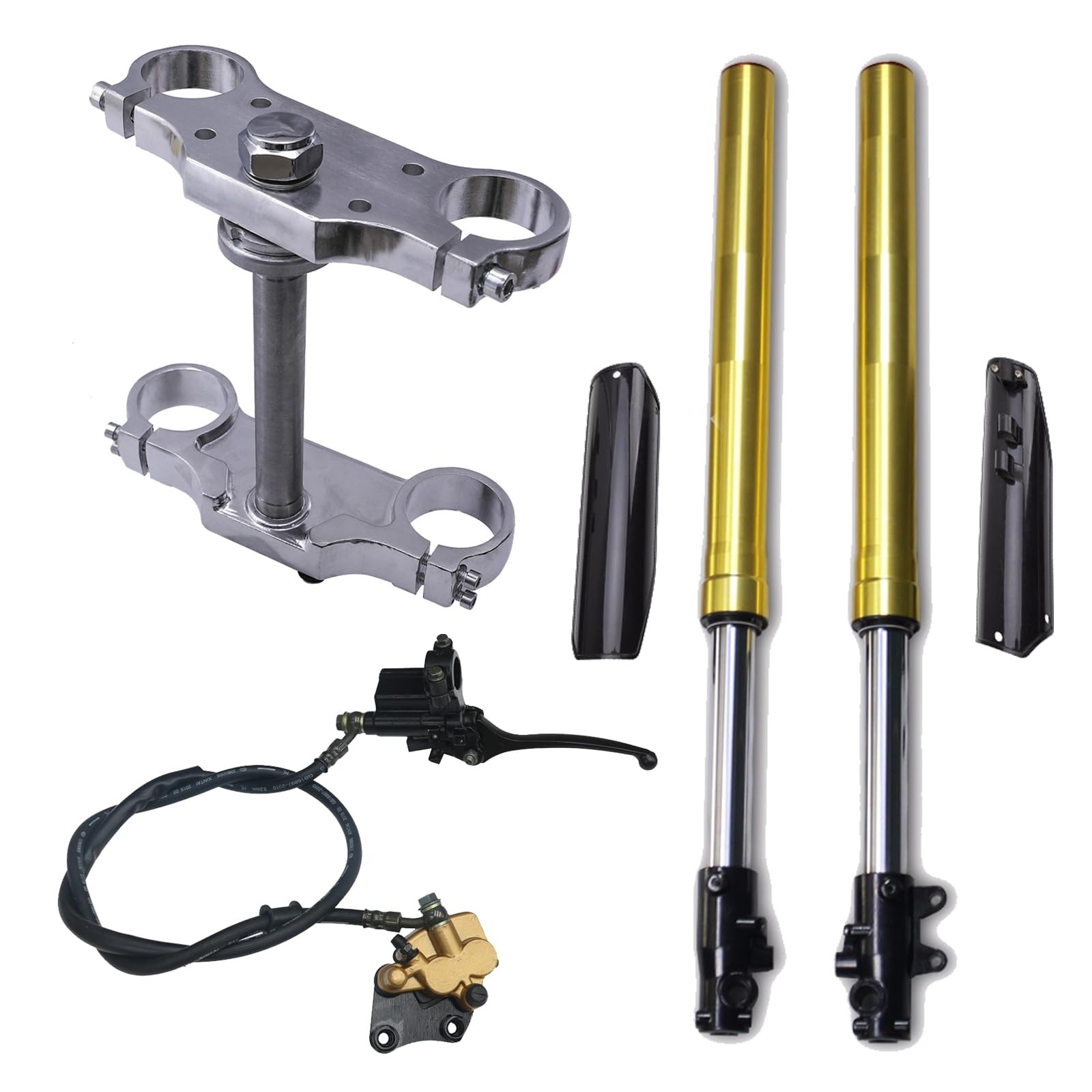 45/48mm Front Forks Shock Kit for KLX110 SSR Pitpro Apollo Taotao 110cc 125cc