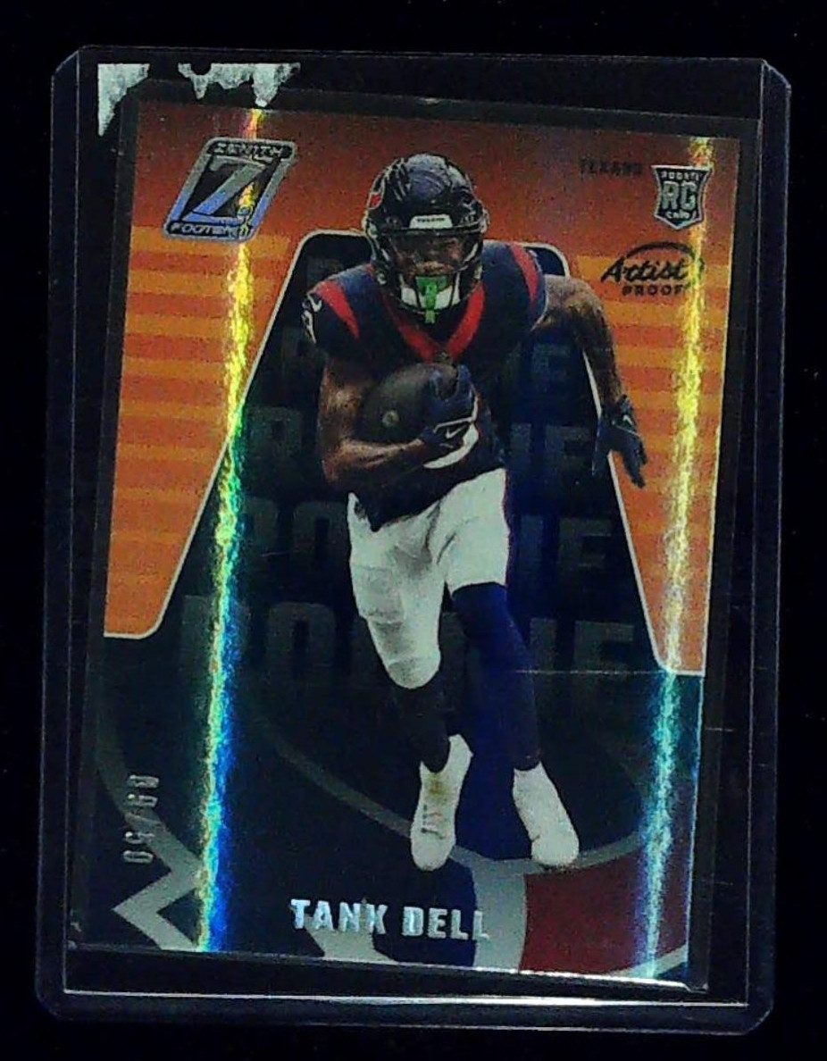 2023 Paniini Zenith Artist Proof Tank Dell Rookie RC Card Texans #09/50 SSP 2023 Paniini Zenith Artist Proof Tank Dell Rookie RC Card Texans #09/50 SSP