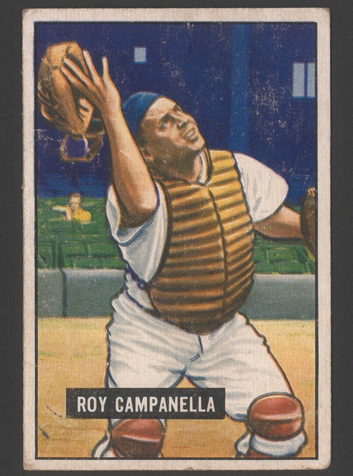 1951 Bowman ROY CAMPANELLA #31 *Centered G/VG (No Creases)* Dodgers HOF 1951 Bowman ROY CAMPANELLA #31 *Centered G/VG (No Creases)* Dodgers HOF