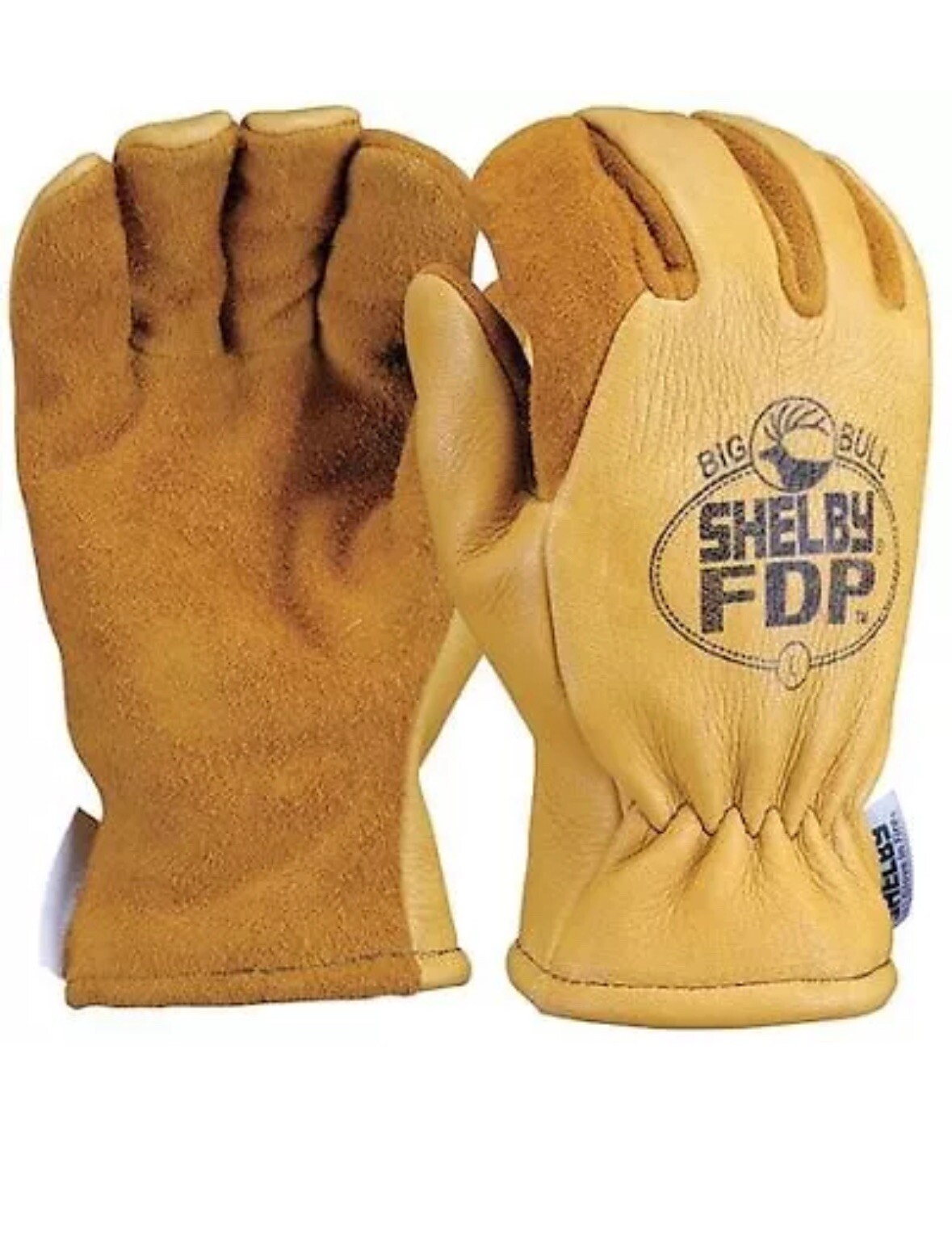 Shelby 5282G Firefighters Gloves, XXL Leather
