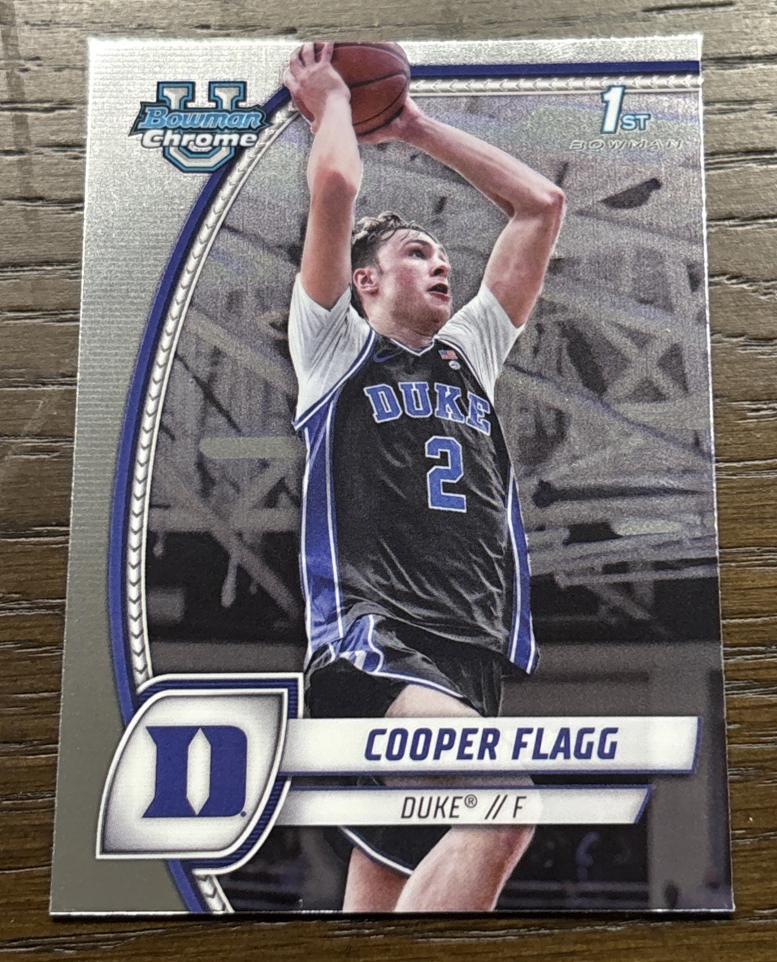 2024-25 Bowman University Chrome - Cooper Flagg #16 (RC) 2024-25 Bowman University Chrome - Cooper Flagg #16 (RC)