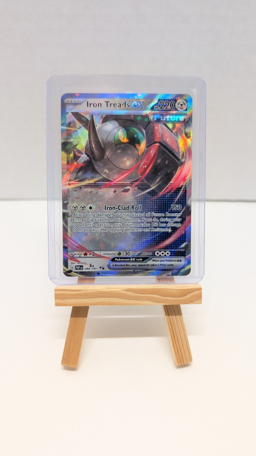 Pokémon TCG, Iron Treads Ex 066/091 - Paldean Fates Pokémon TCG, Iron Treads Ex 066/091 - Paldean Fates