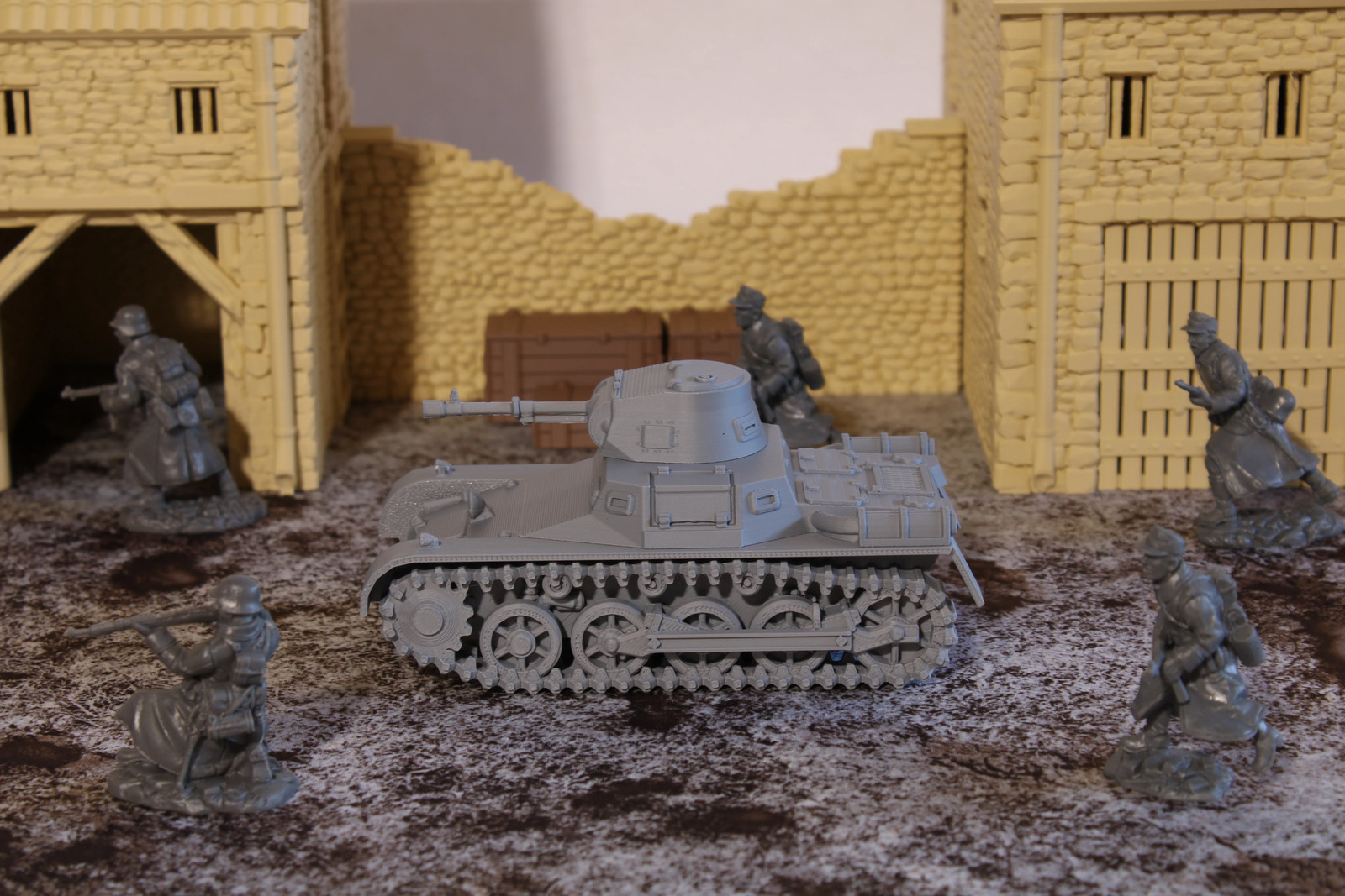 Panzer I — WWII German Tank | 1/32 (54mm)–1/56 (28mm) Scale Model