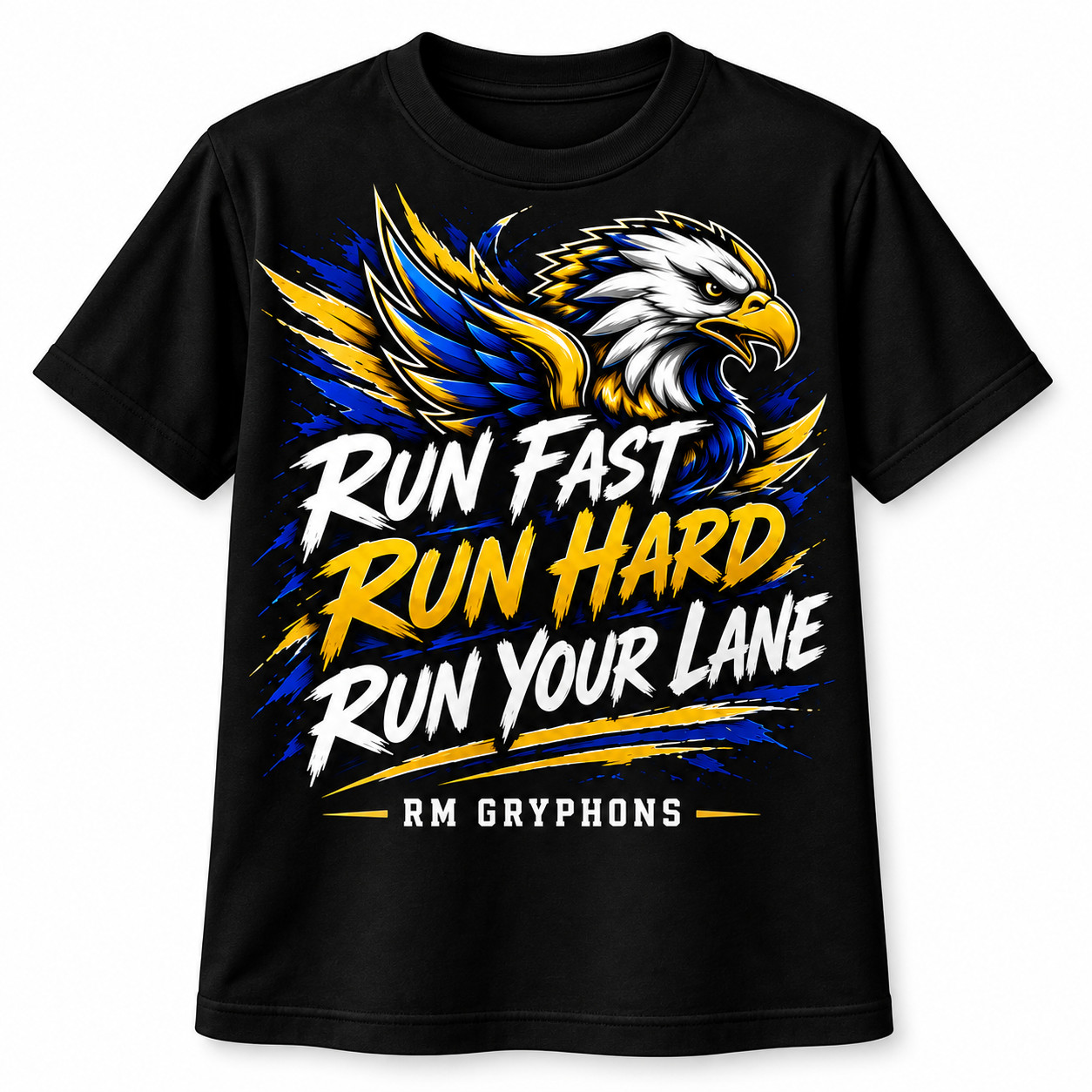 RM Gryphons Personalized Football T-Shirt Custom Name Number