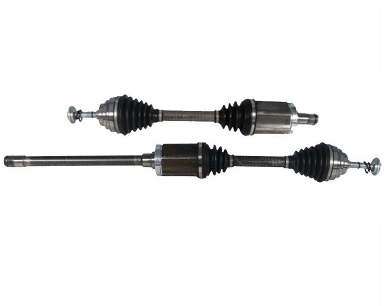 Two Complete Front CV Drive Axle Shafts for BMW X1 2012-2015 31607605512 5511
