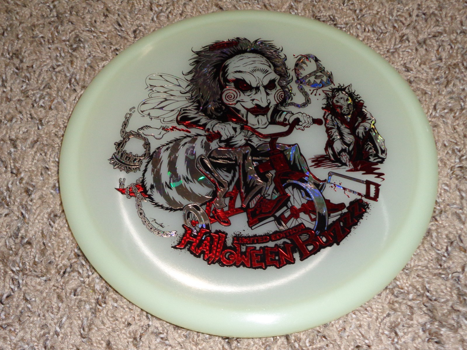 NEW Discraft Disc Golf Z Mega Glow Buzzz Halloween **Choose Weight/Color**