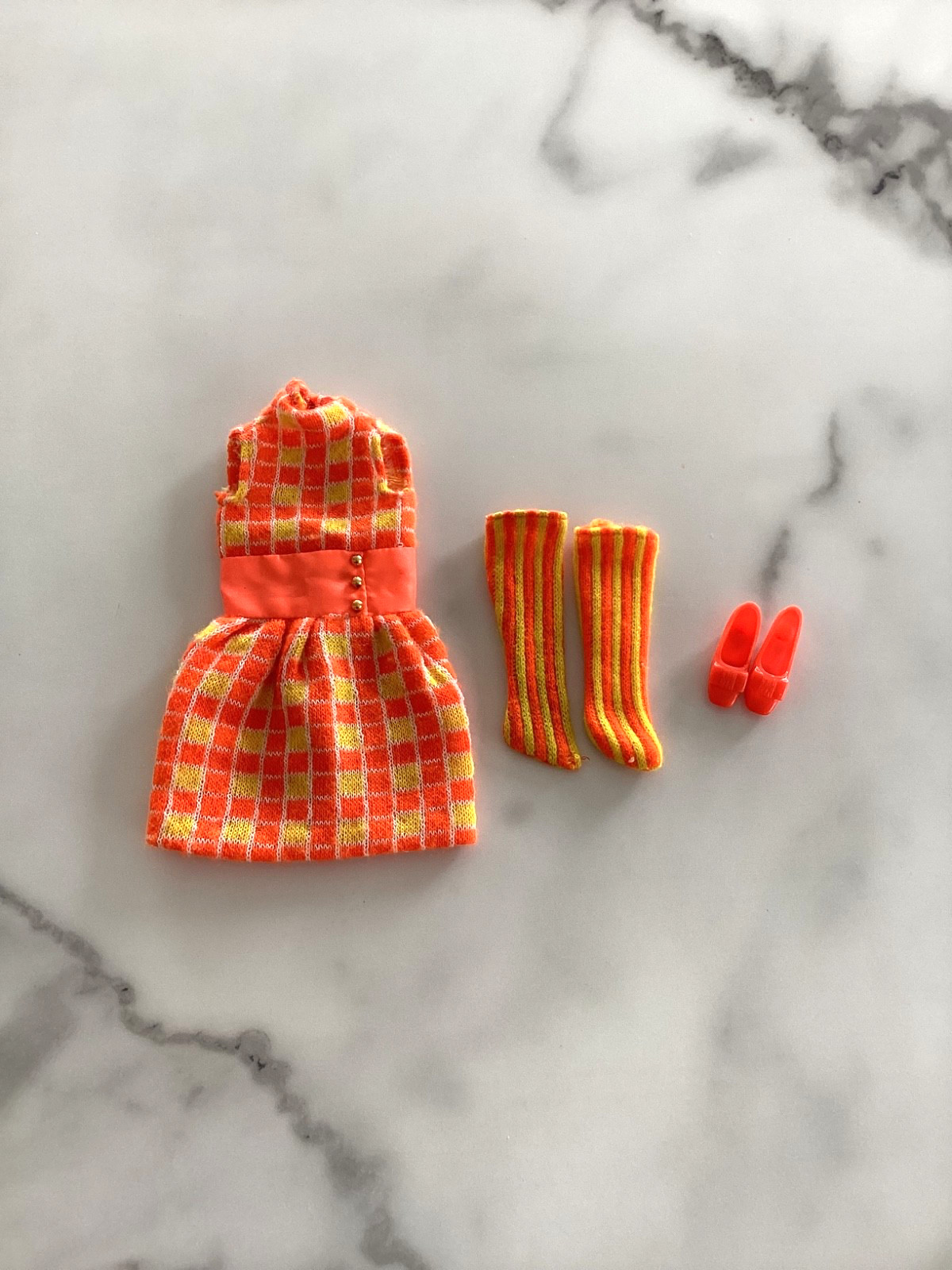 Vintage Francie Clothes Mini Chex #1209 Vintage Francie Clothes Mini Chex #1209