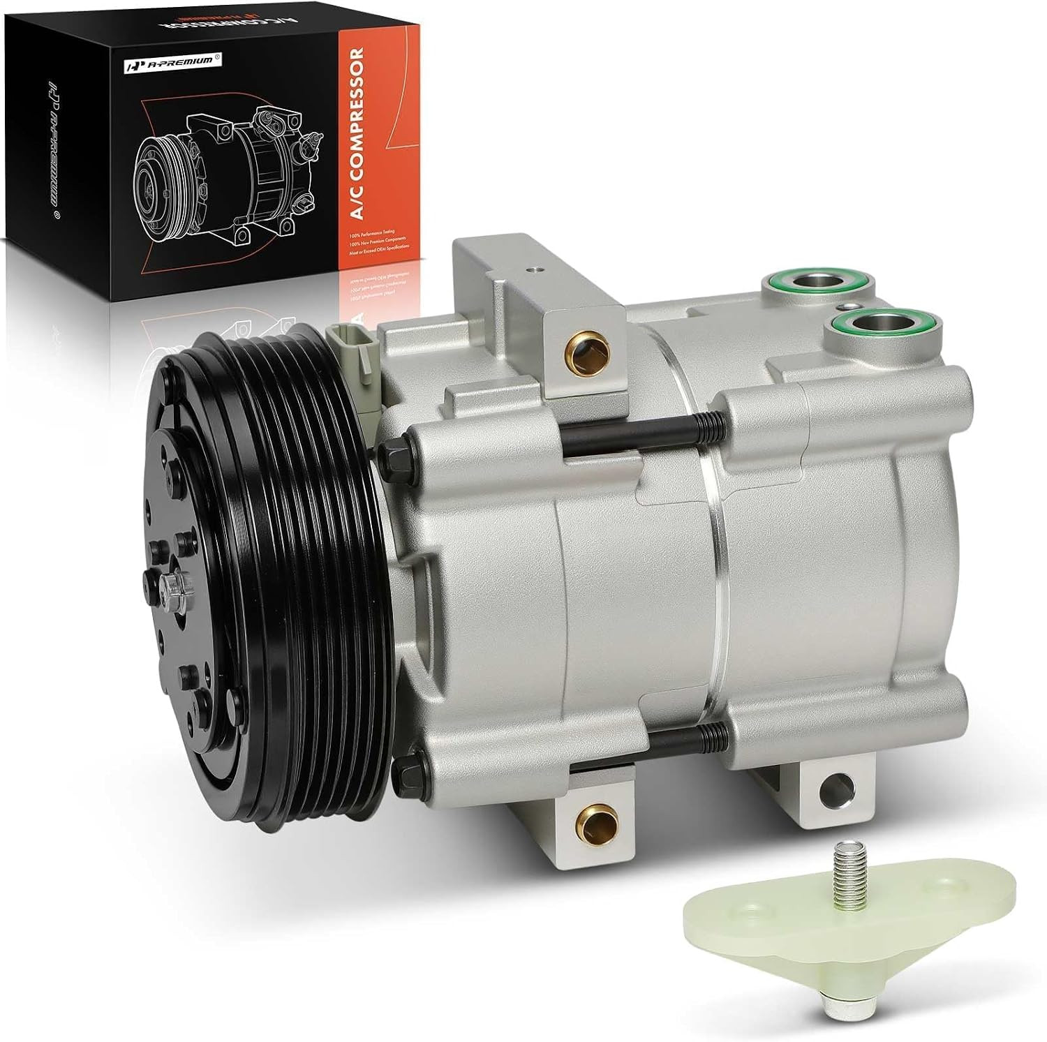 2002-2007 Ford F-150 F-250 F-350 F-450 F-550 Super Duty F-53 AC Compressor 2002-2007 Ford F-150 F-250 F-350 F-450 F-550 Super Duty F-53 AC Compressor