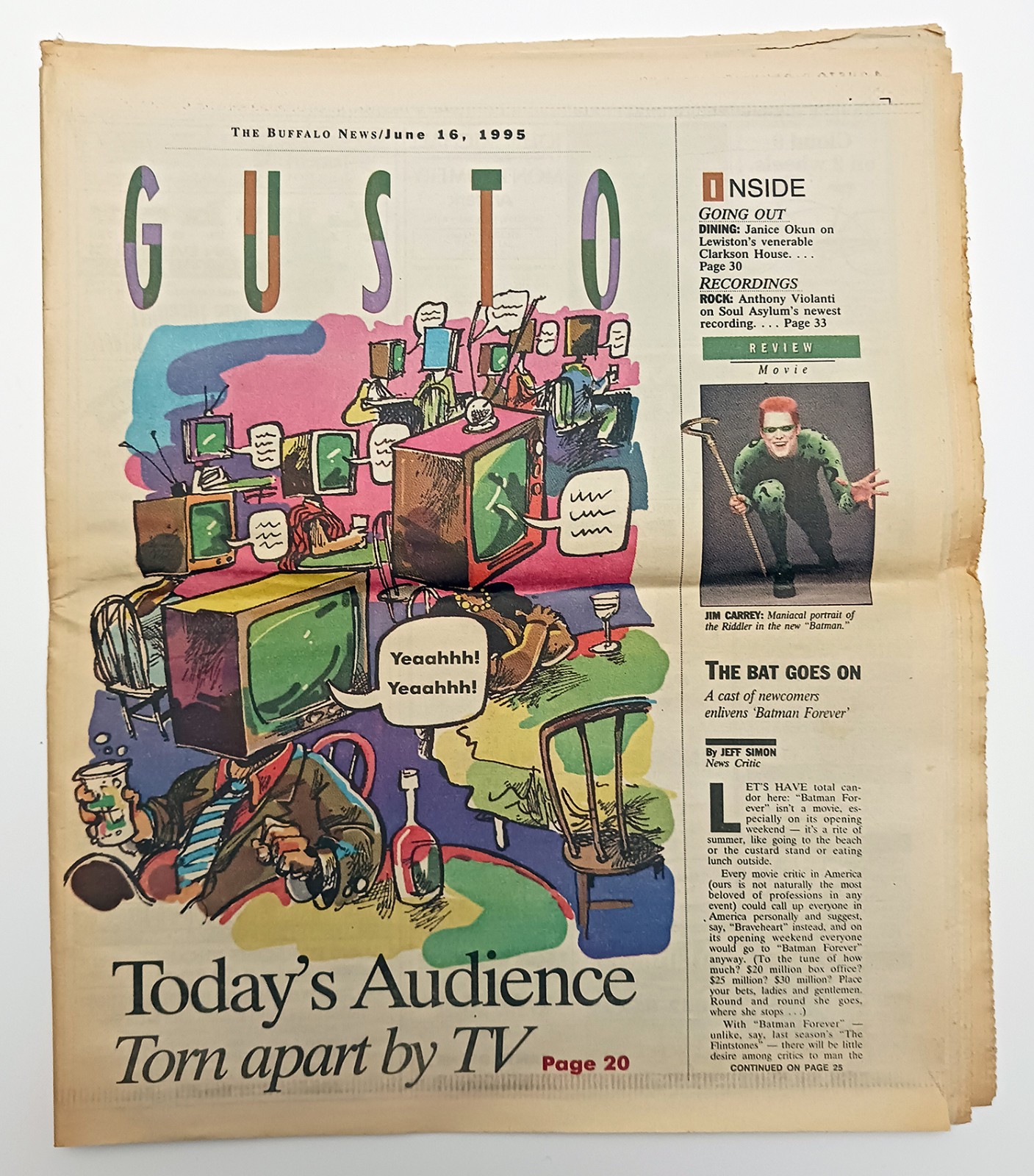 Gusto - The Buffalo News - June 16, 1995