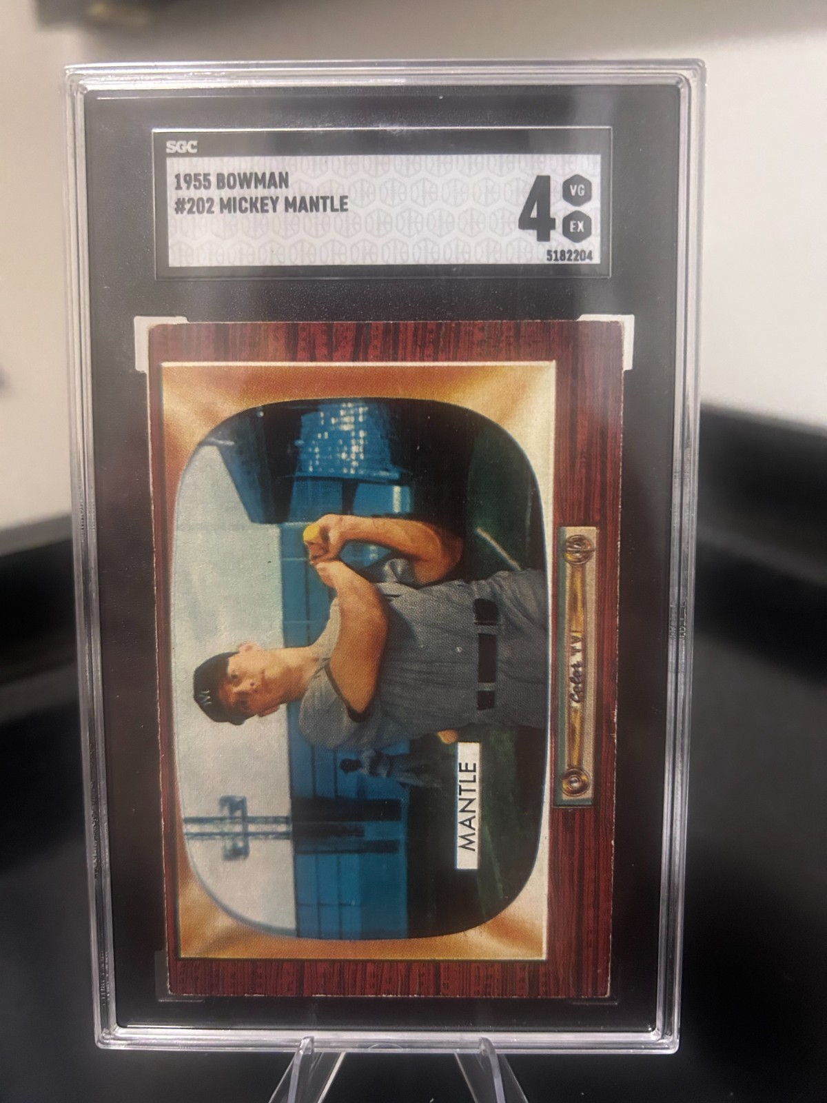 Mickey Mantle 1995 Bowman SGC 4 Mickey Mantle 1995 Bowman SGC 4