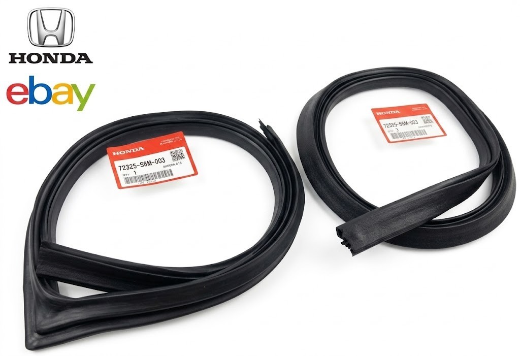HONDA Genuine Door Sub Seal RH & LH Set INTEGRA TYPE-R 72325-S6M-003 72365-S OEM