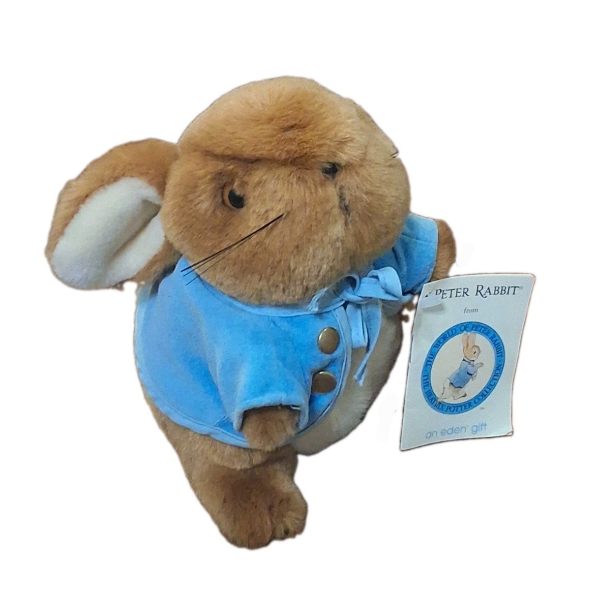 Vintage Eden Beatrix Potter Peter Rabbit Plush Toy Collectible Bunny An Eden Gif