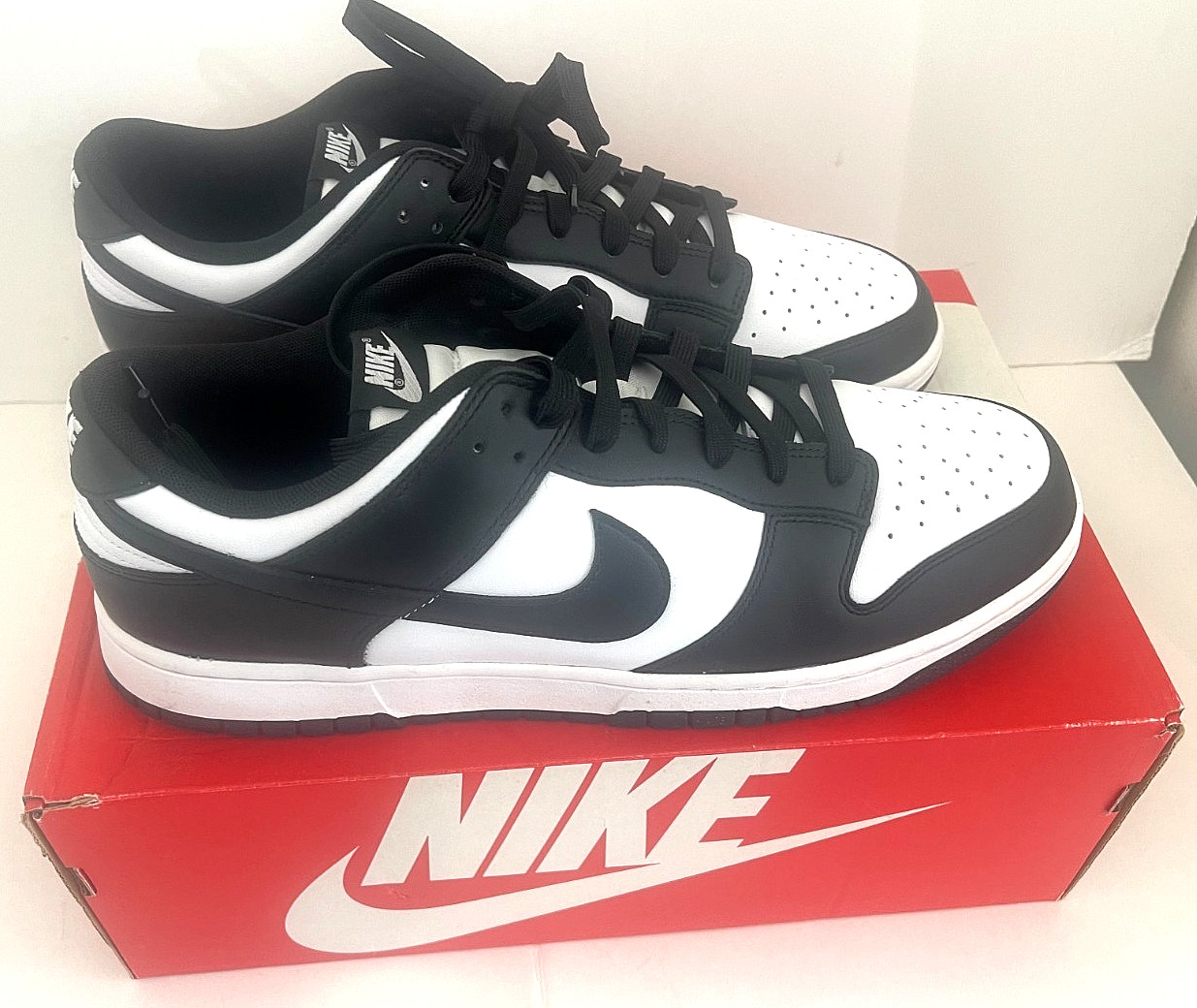 Nike Dunk Low Black White Pandas- Size 13 - NIB