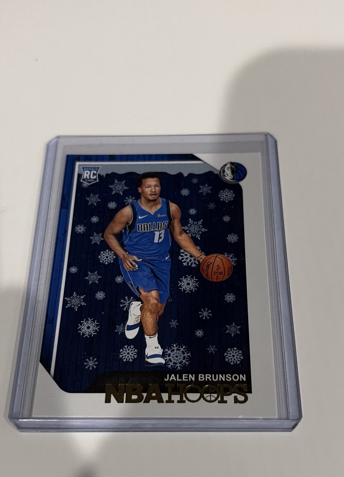 2018-19 Panini NBA Hoops - Jalen Brunson #243 Winter (RC)