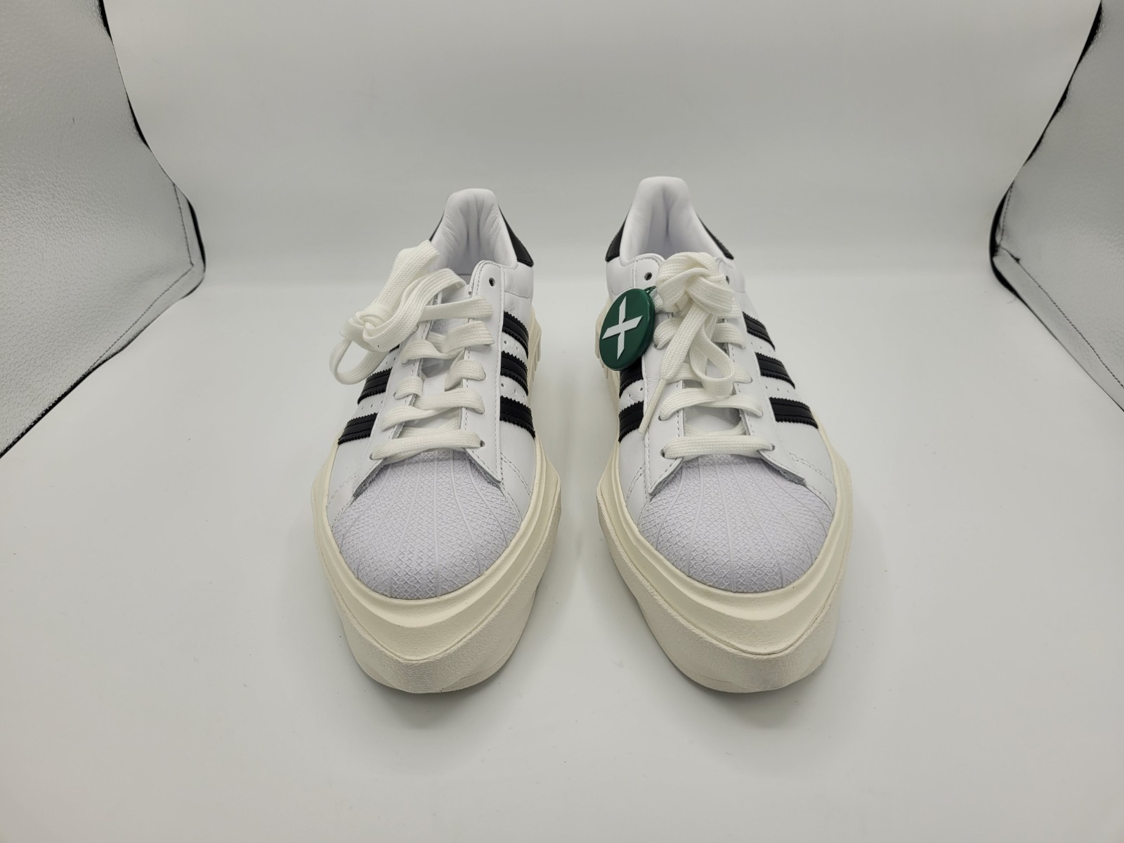 adidas Ivy Park x Beyoncé Superstar Platform Cloud White/Core Black Leather 8.5