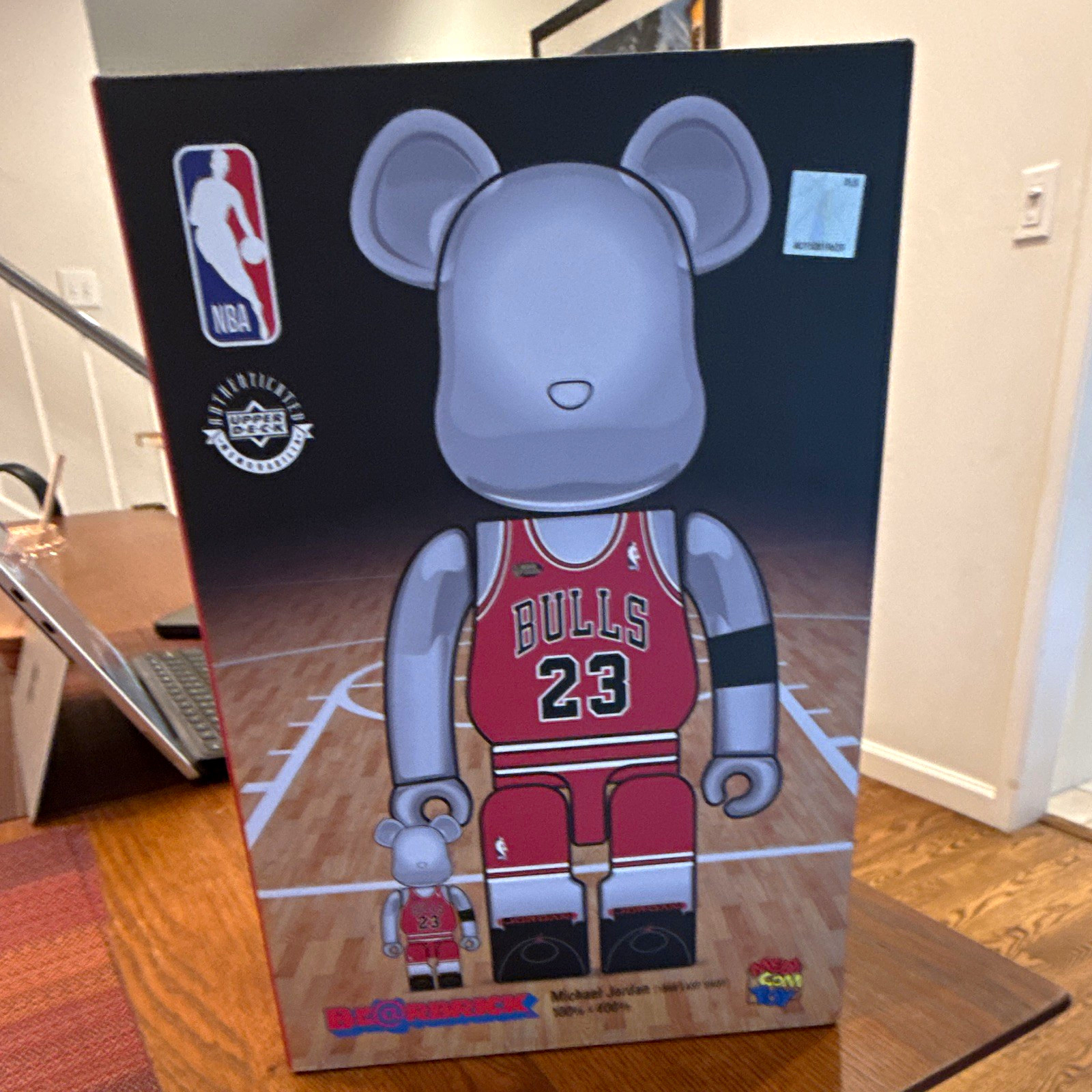 Be@rbrick 400% Michael Jordan Chicago Bulls 1998 Last Shot NBA Art Toy Be@rbrick 400% Michael Jordan Chicago Bulls 1998 Last Shot NBA Art Toy