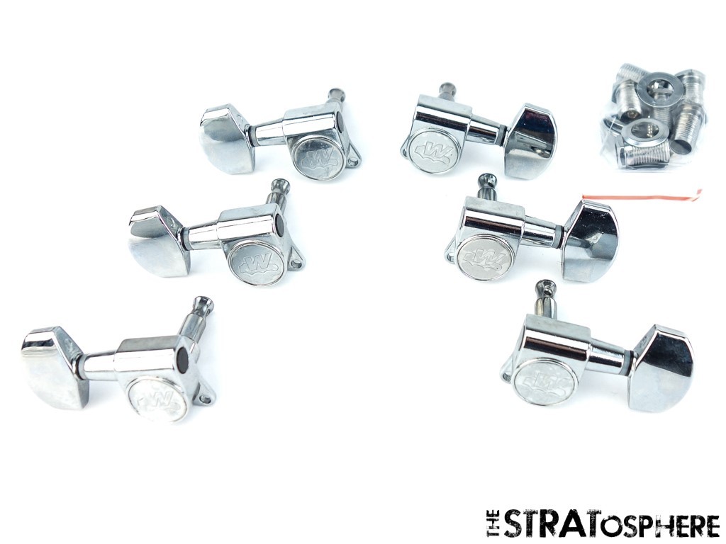 *NEW Wilkinson 3x3 TUNERS 19:1 Ratio Tuning Pegs Chrome WJN01-CR *MODERN POST*