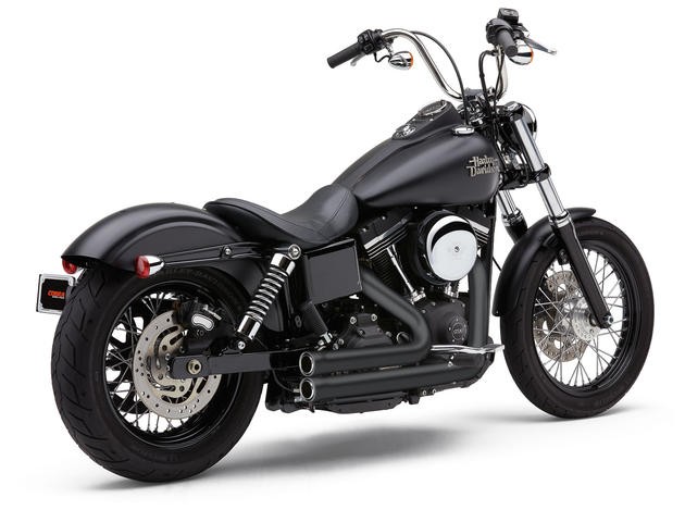 Cobra Speedster 909 Full Exhaust System Black #6709B Harley Davidson Dyna
