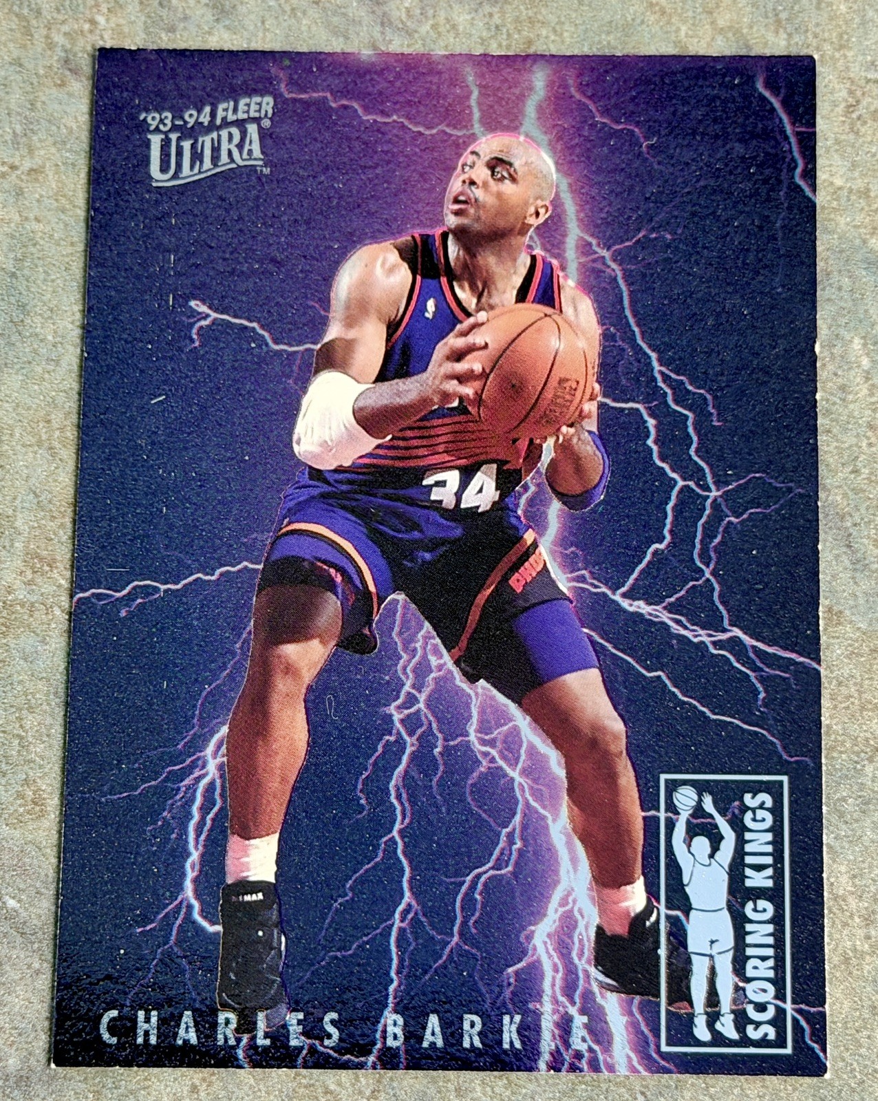 1993-94 Fleer Ultra - Scoring Kings Charles Barkley #1 NM-MT Beautiful Shape 1993-94 Fleer Ultra - Scoring Kings Charles Barkley #1 NM-MT Beautiful Shape