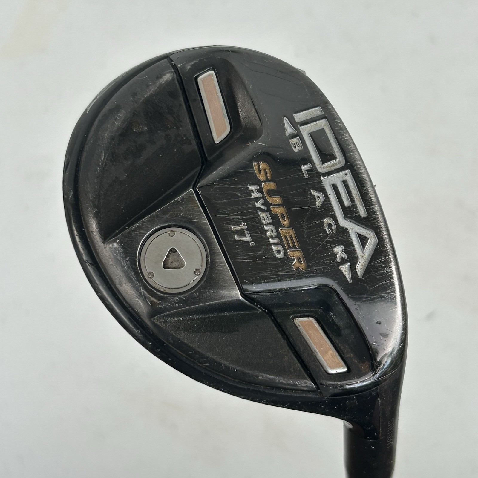 Adams Golf IDEA Black 17° Super Hybrid Aldila Voodoo SNV8 Shaft Stiff Flex RH
