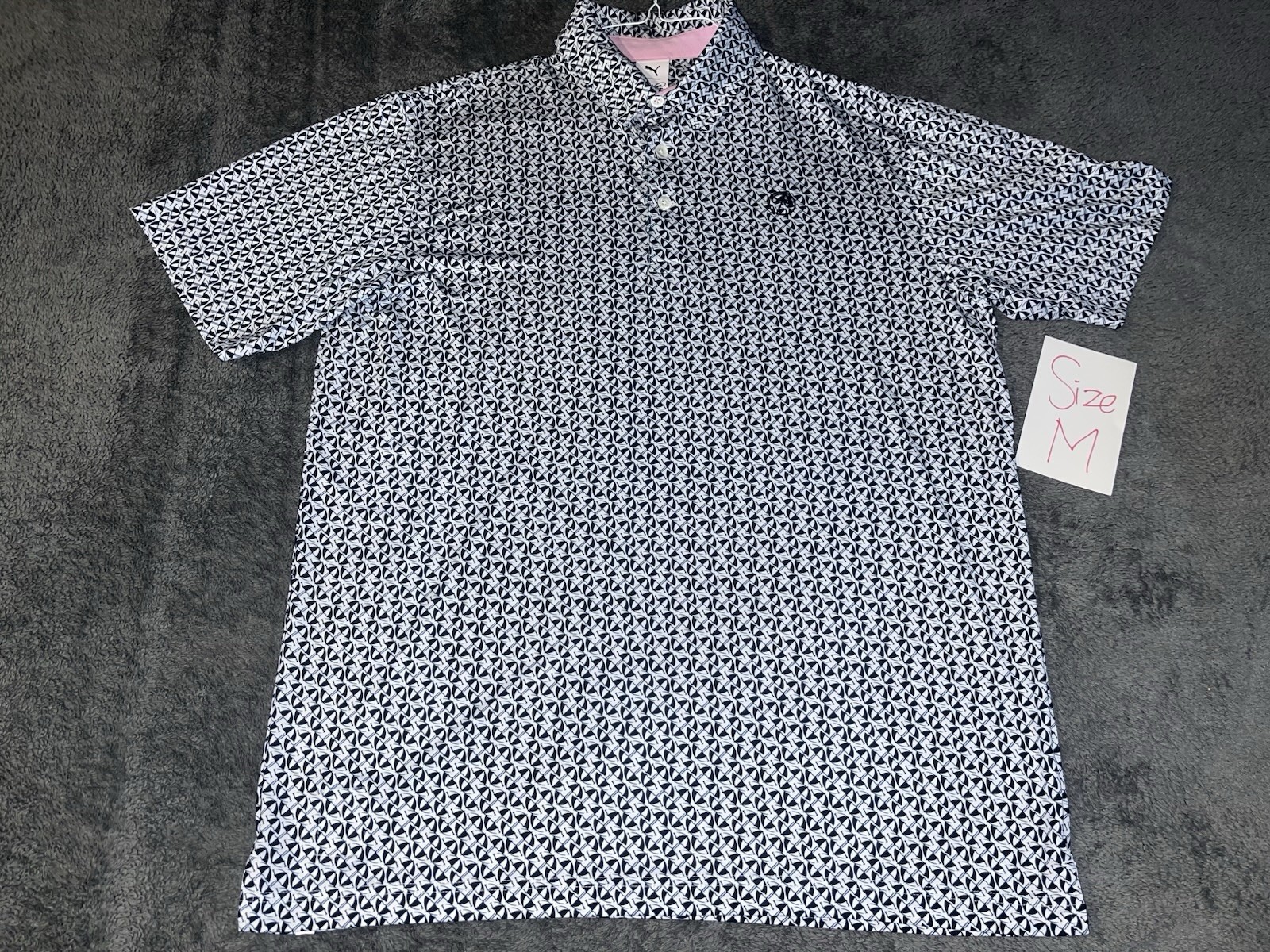 Size Medium Arnold Palmer Puma Golf Polo Shirt