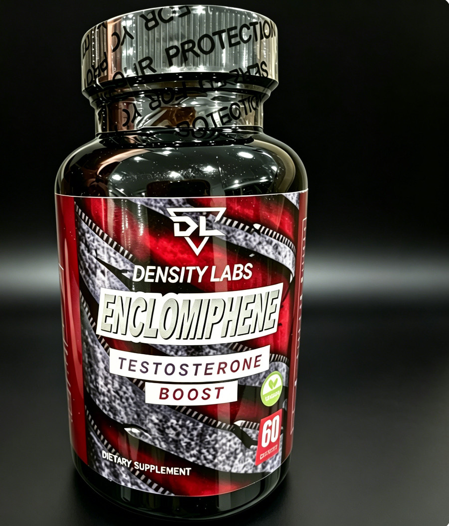 Density Labs Enclomiphene 25mg 60/120 Capsules SERM Testosterone Booster Vegan