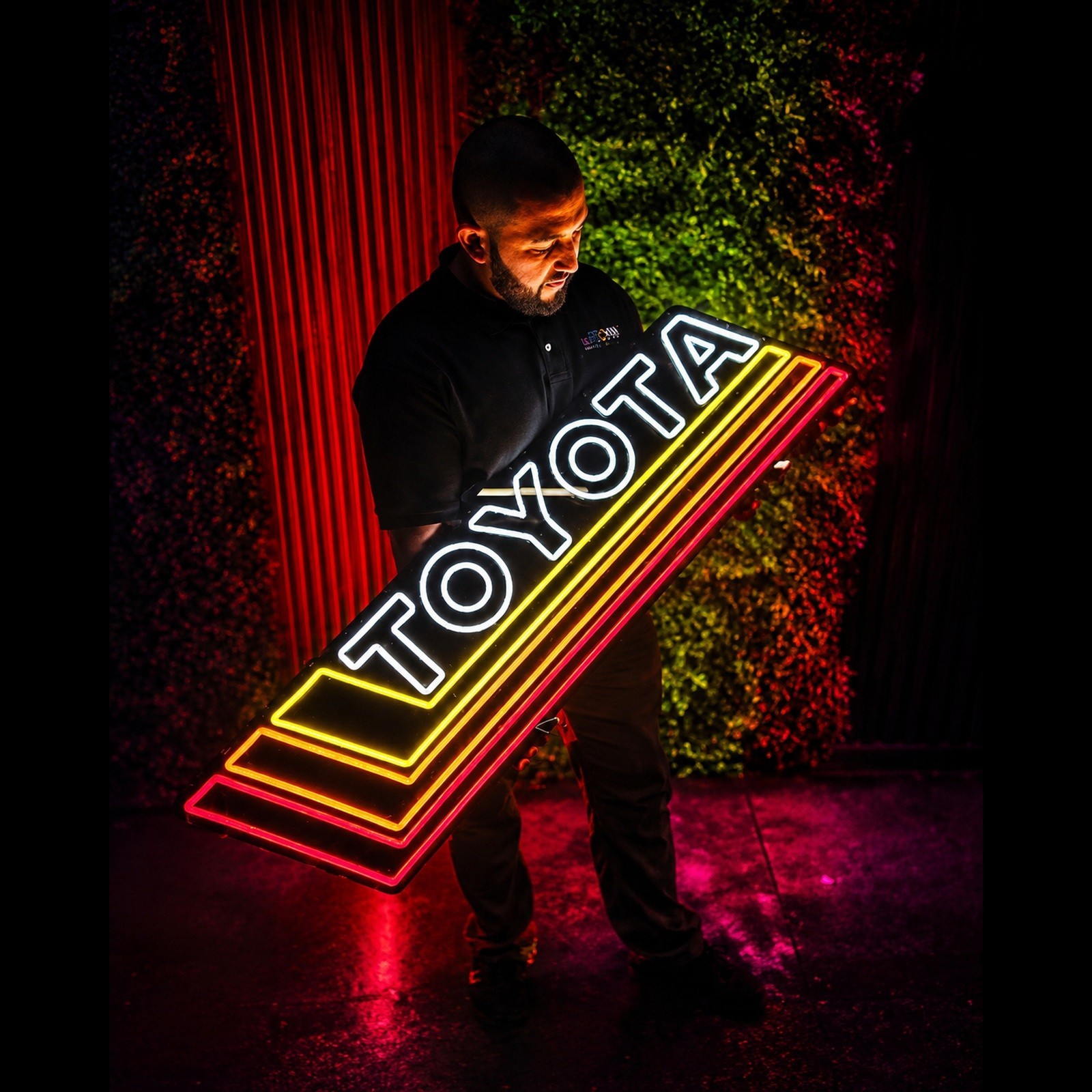JDM TOYOTA Neon LED Decor Sign