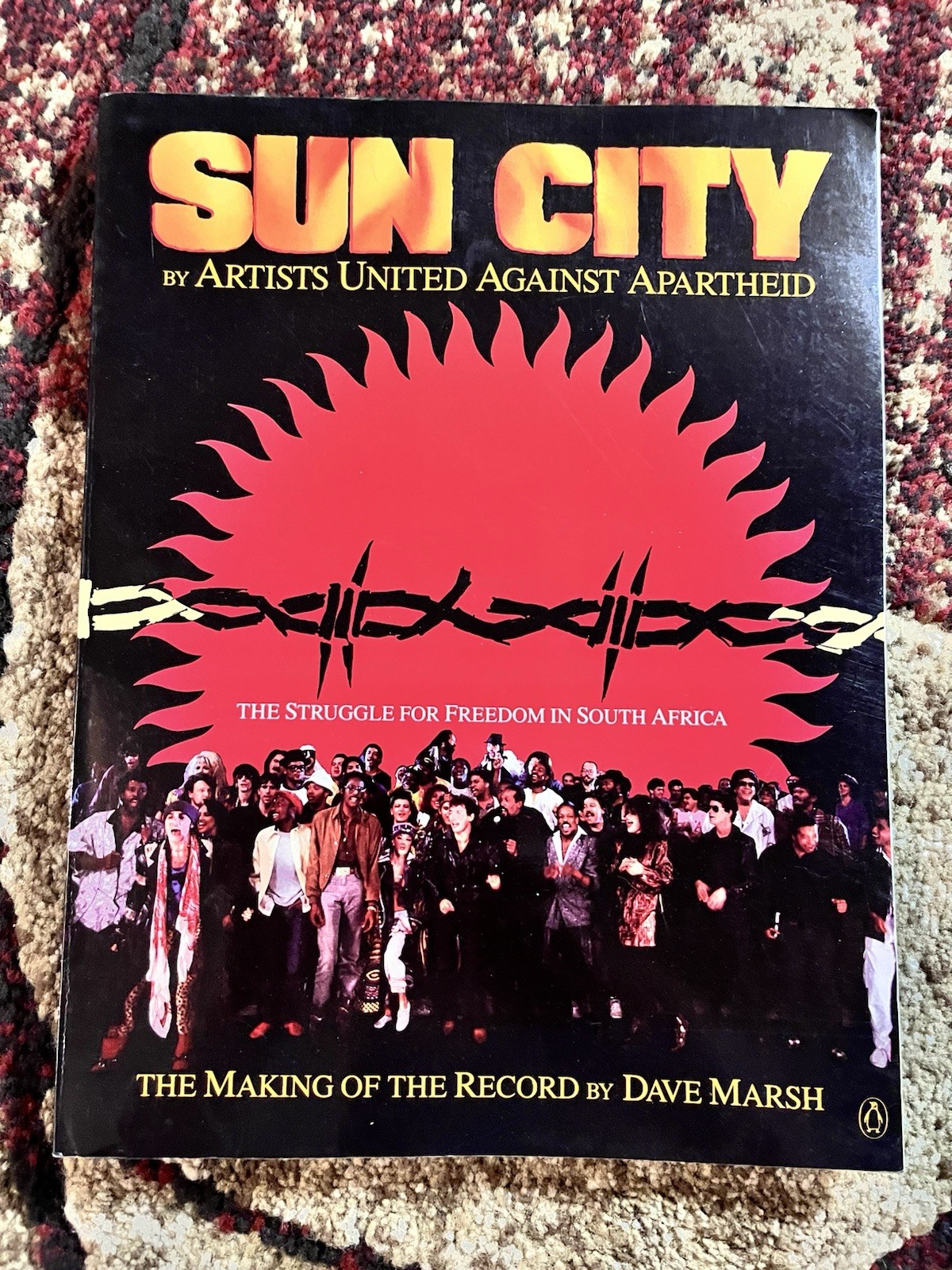 Sun City Artists United Against Apartheid 1985 Penguin Dave Marsh Music Book