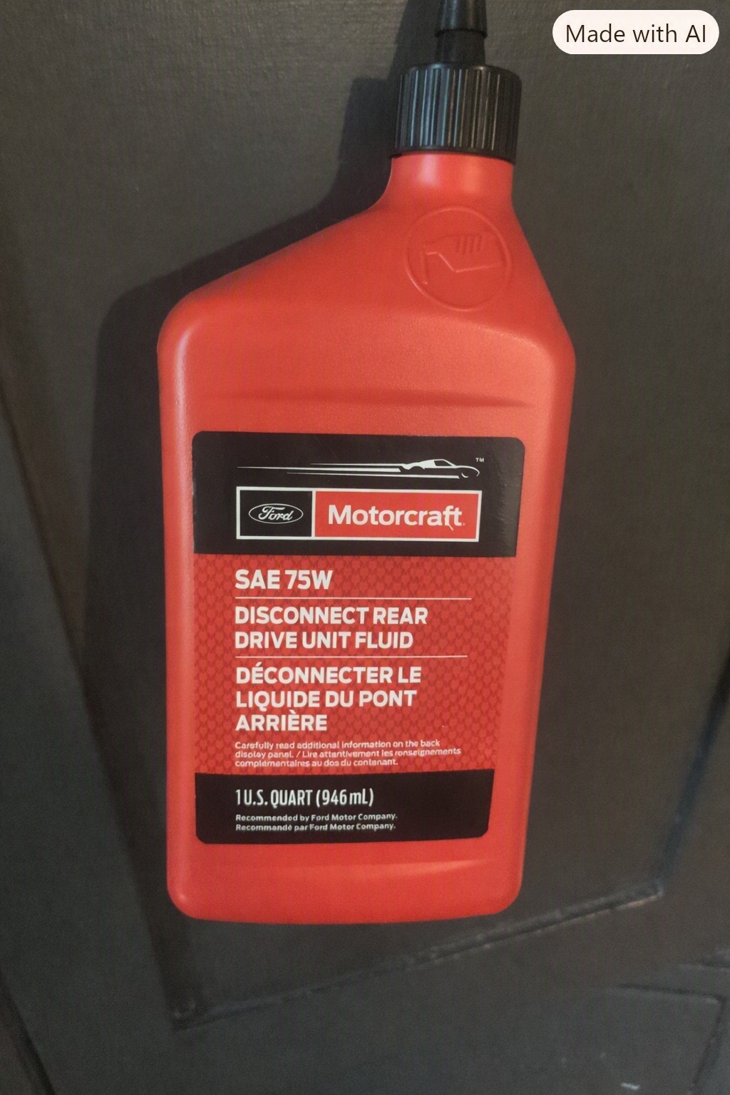 Motorcraft Rearaxle Oil (XY75WQL) Motorcraft Rearaxle Oil (XY75WQL)