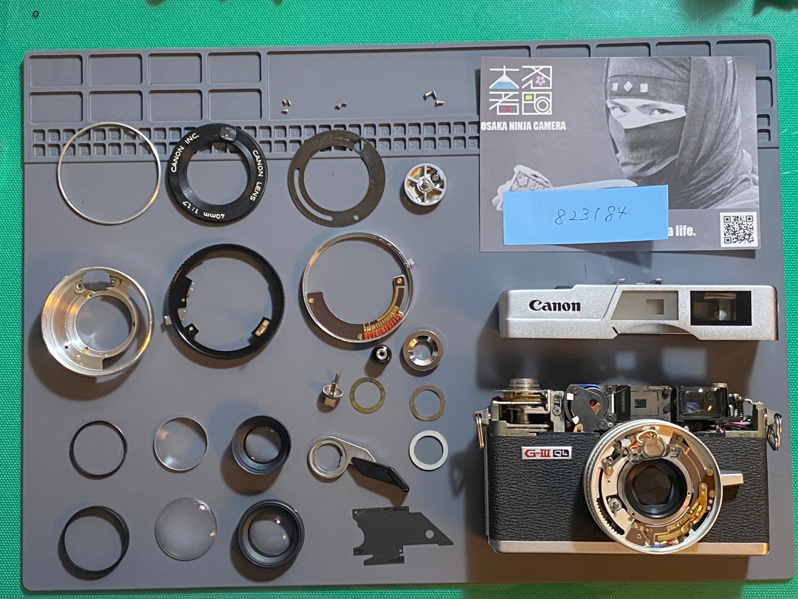 [ Serviced, NEAR MINT ] CANON Canonet QL17 GIII | New Light Seals | Meter Works