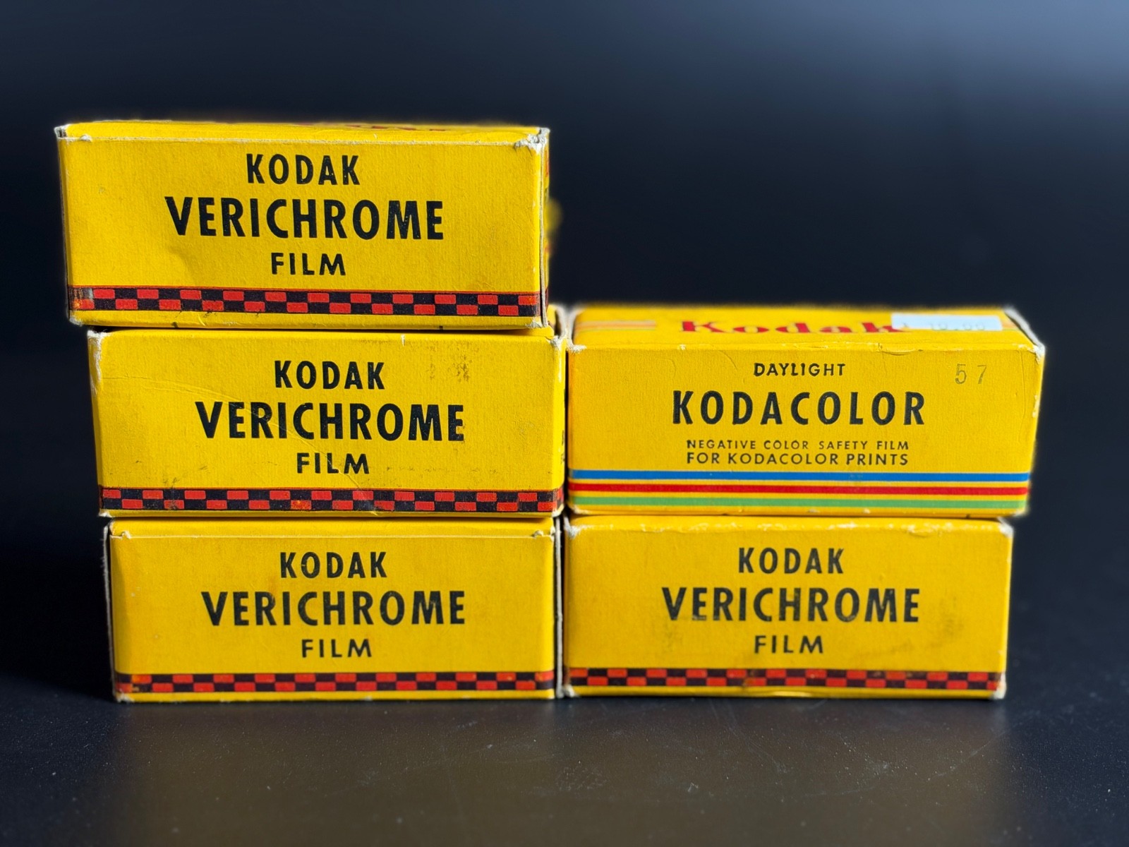 4 Rolls of Vintage Kodak Verichrome B&W Pan Film V 116 Pack expired 1950\'s+more 4 Rolls of Vintage Kodak Verichrome B&W Pan Film V 116 Pack expired 1950\'s+more