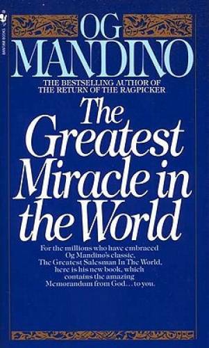 The Greatest Miracle in the World - Mass Market Paperback - VERY GOOD The Greatest Miracle in the World - Mass Market Paperback - VERY GOOD